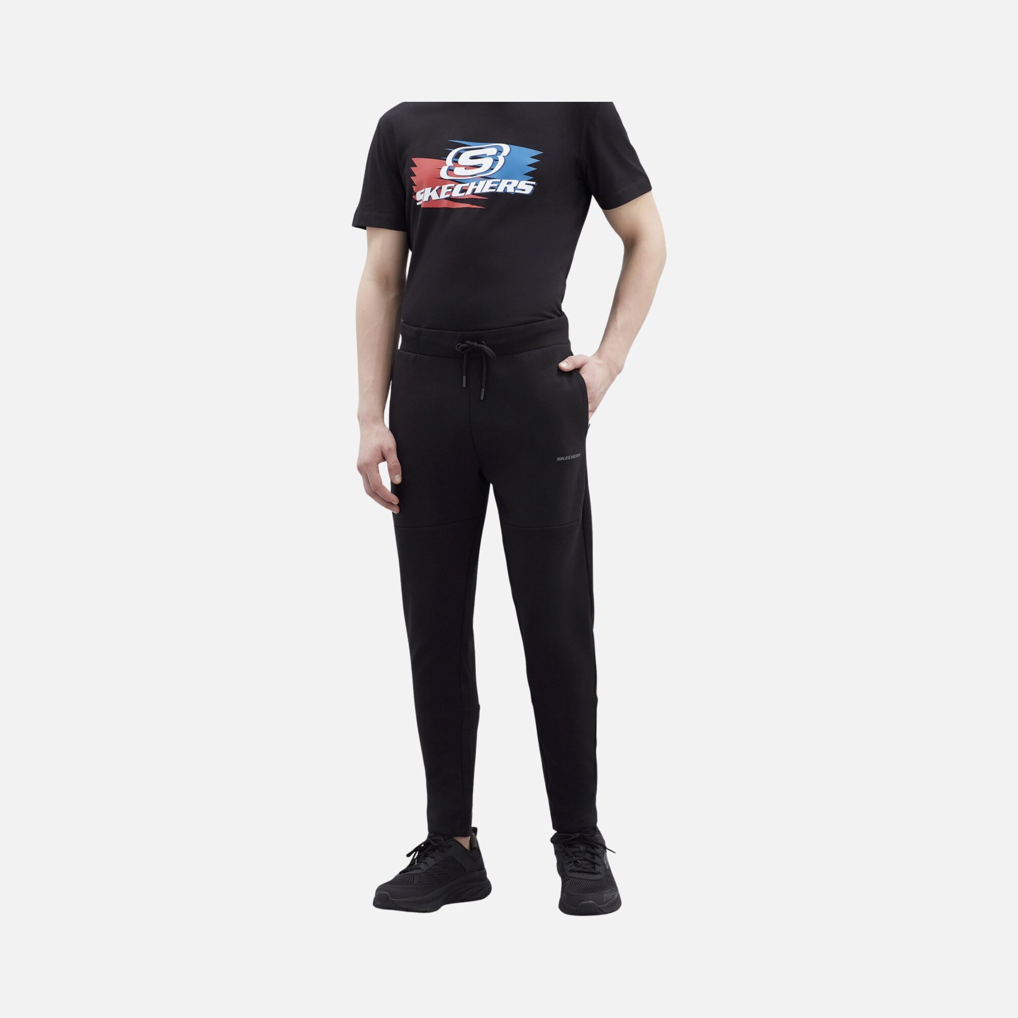Skechers 2X I-Lock Slim Erkek Eşofman Altı