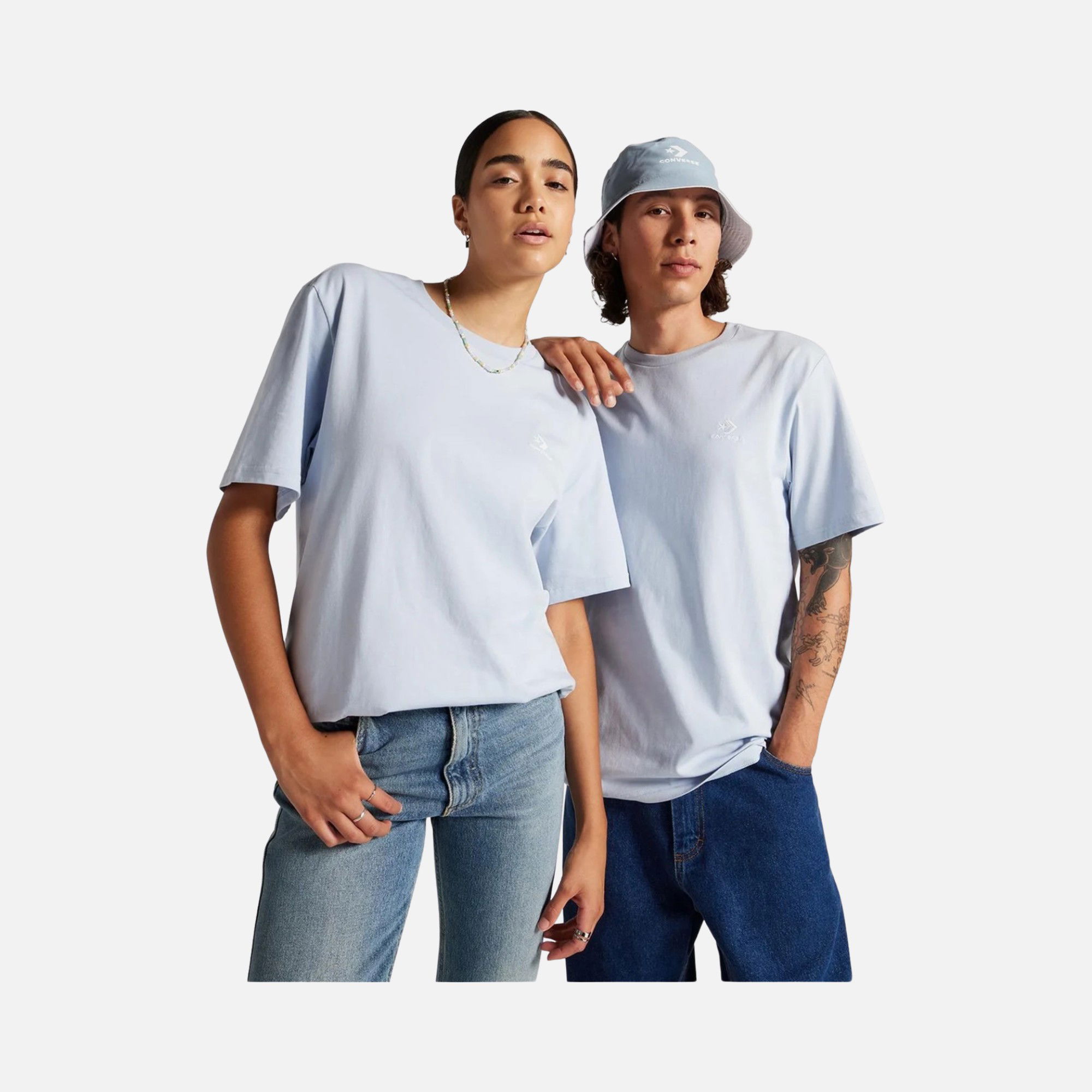 Converse Go To Embroidered Star Chevron Short-Sleeve Unisex Tişört