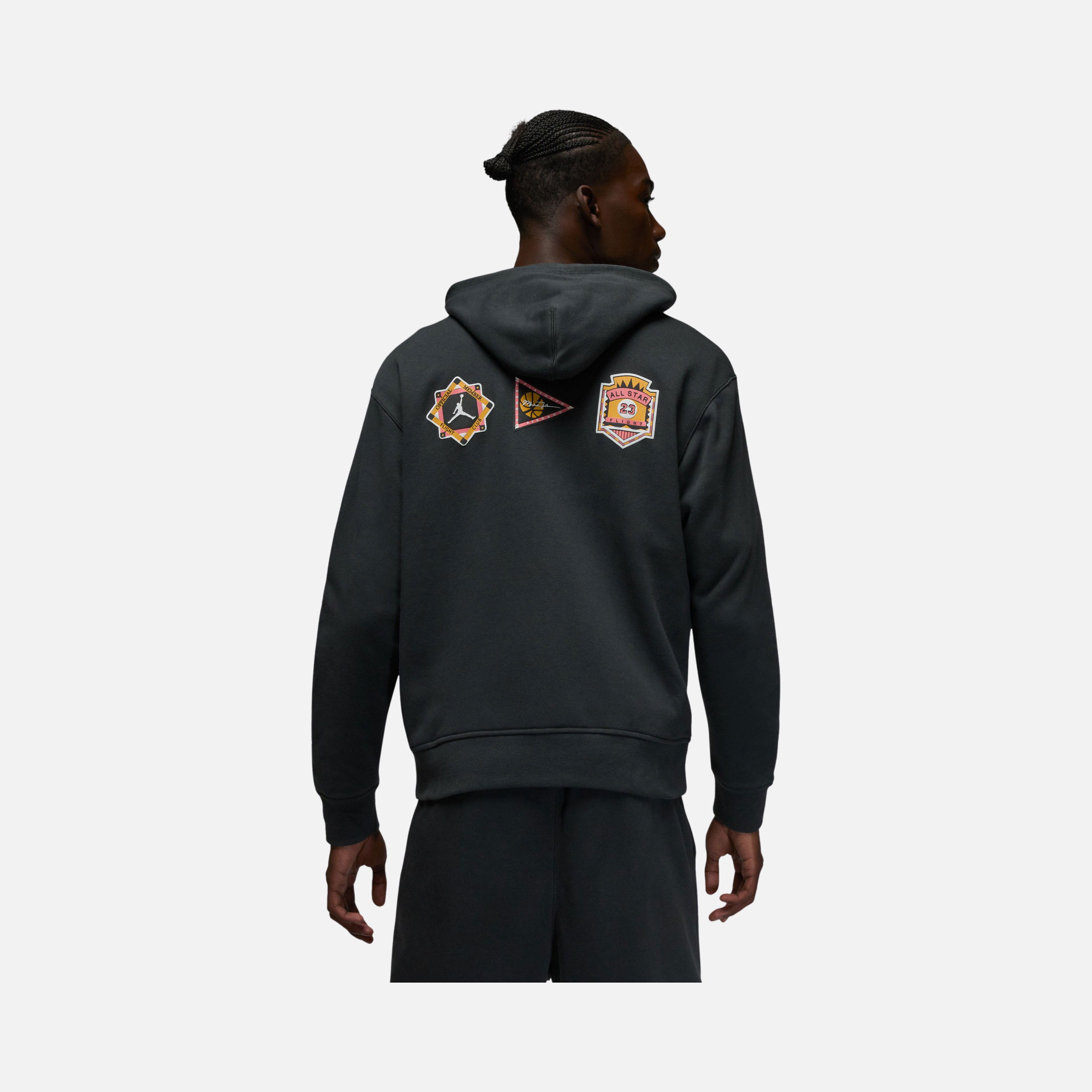 Nike Jordan Flight MVP Fleece Full-Zip Hoodie Erkek Sweatshirt