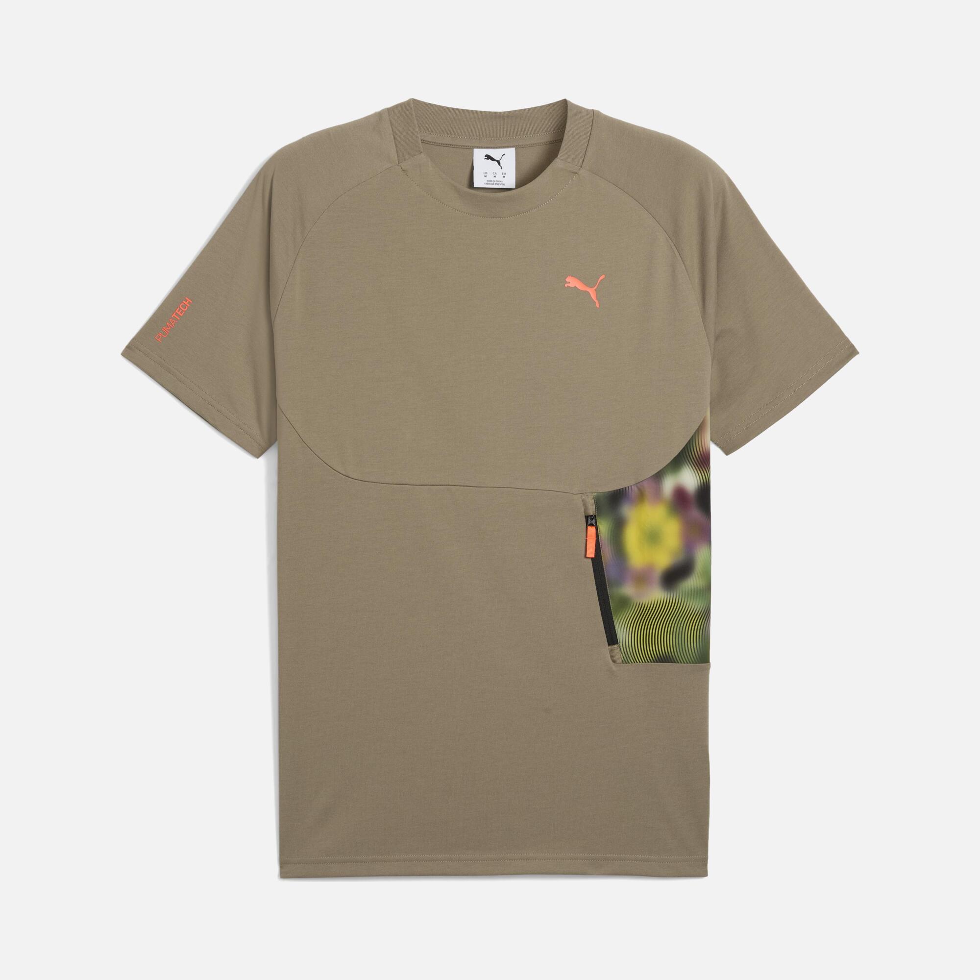 Puma Sportswear Hoops X Tech Graphic Short-Sleeve Erkek Tişört