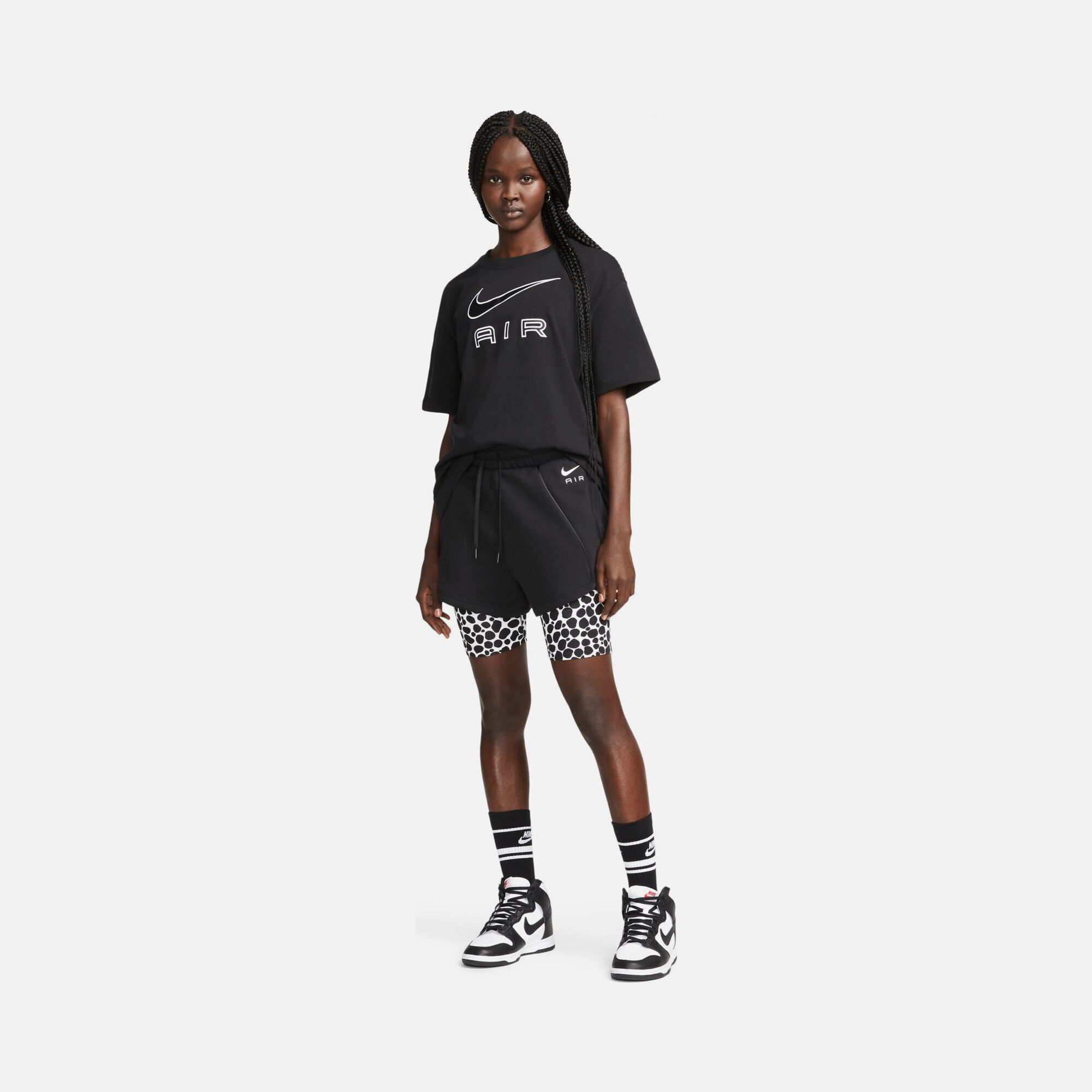 Nike Sportswear Air High-Rise Fleece Kadın Şort