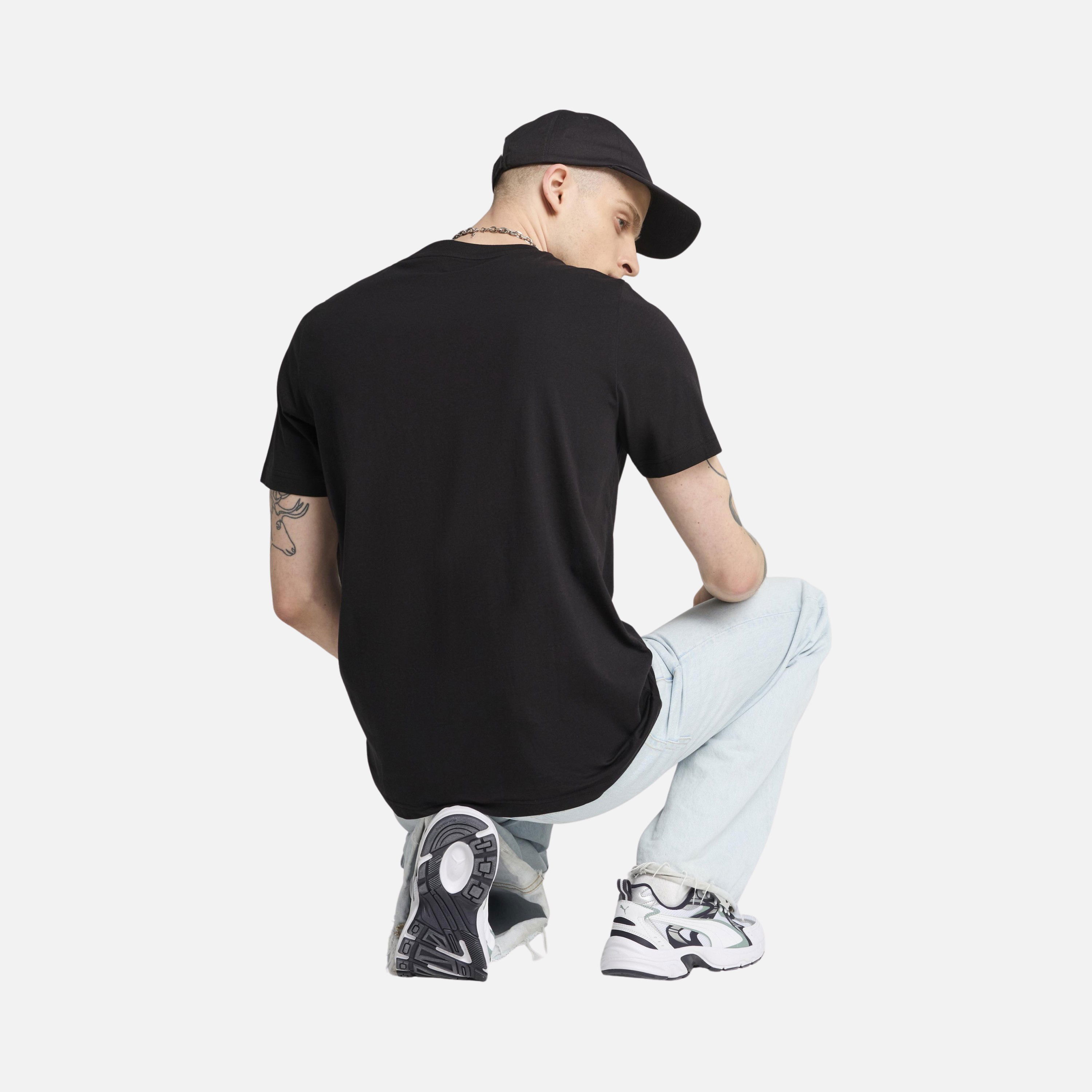 Puma Sportswear Brand Graphics Icon Regular-Fit Short-Sleeve Erkek Tişört