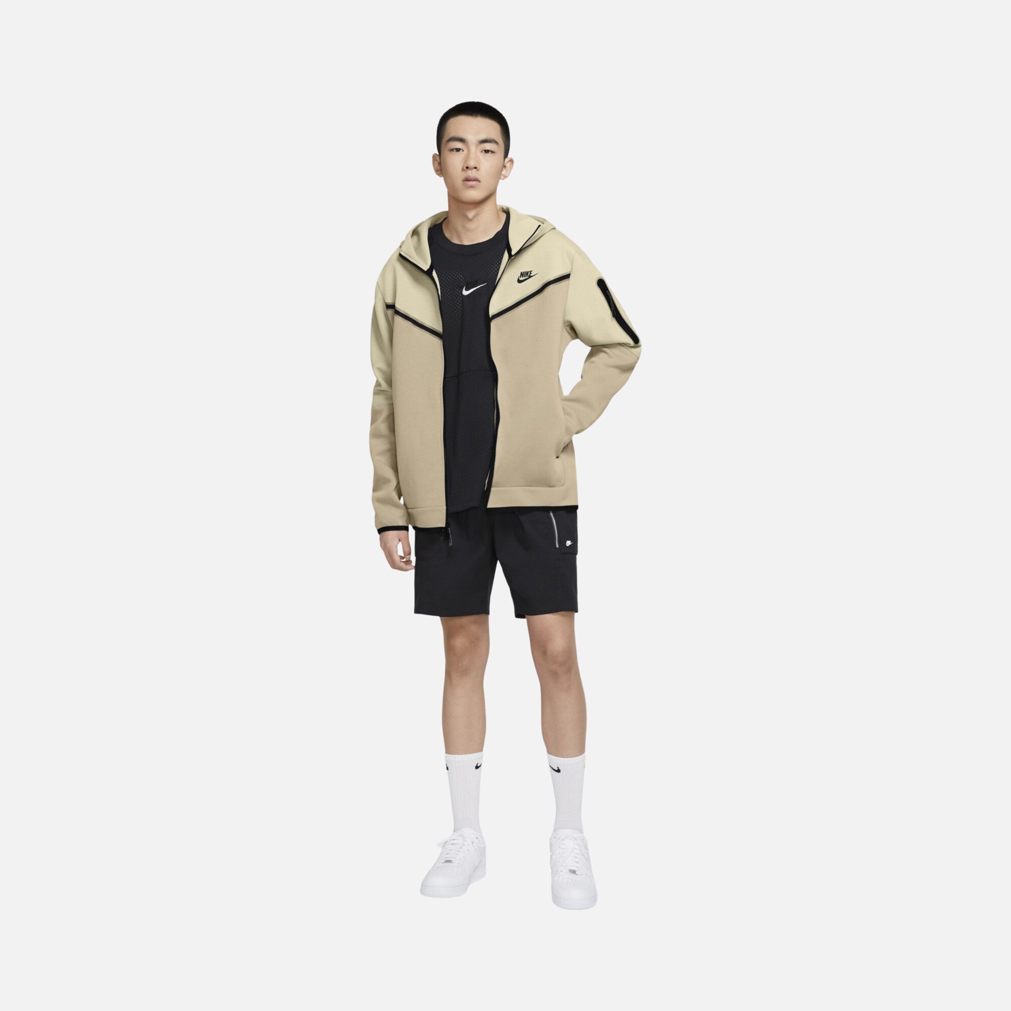 Nike Sportswear Tech Fleece Full-Zip Hoodie Erkek Sweatshirt