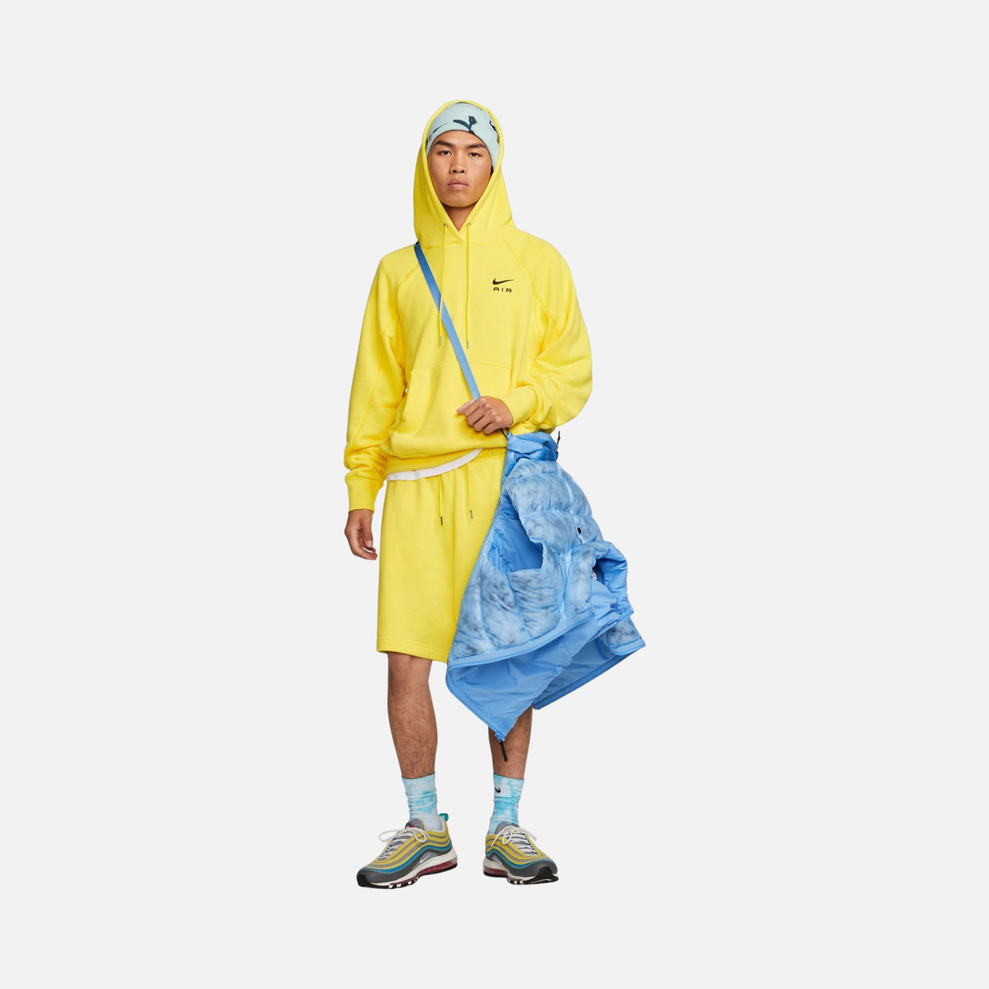 Nike Sportswear Air French Terry Pullover Hoodie Erkek Sweatshirt