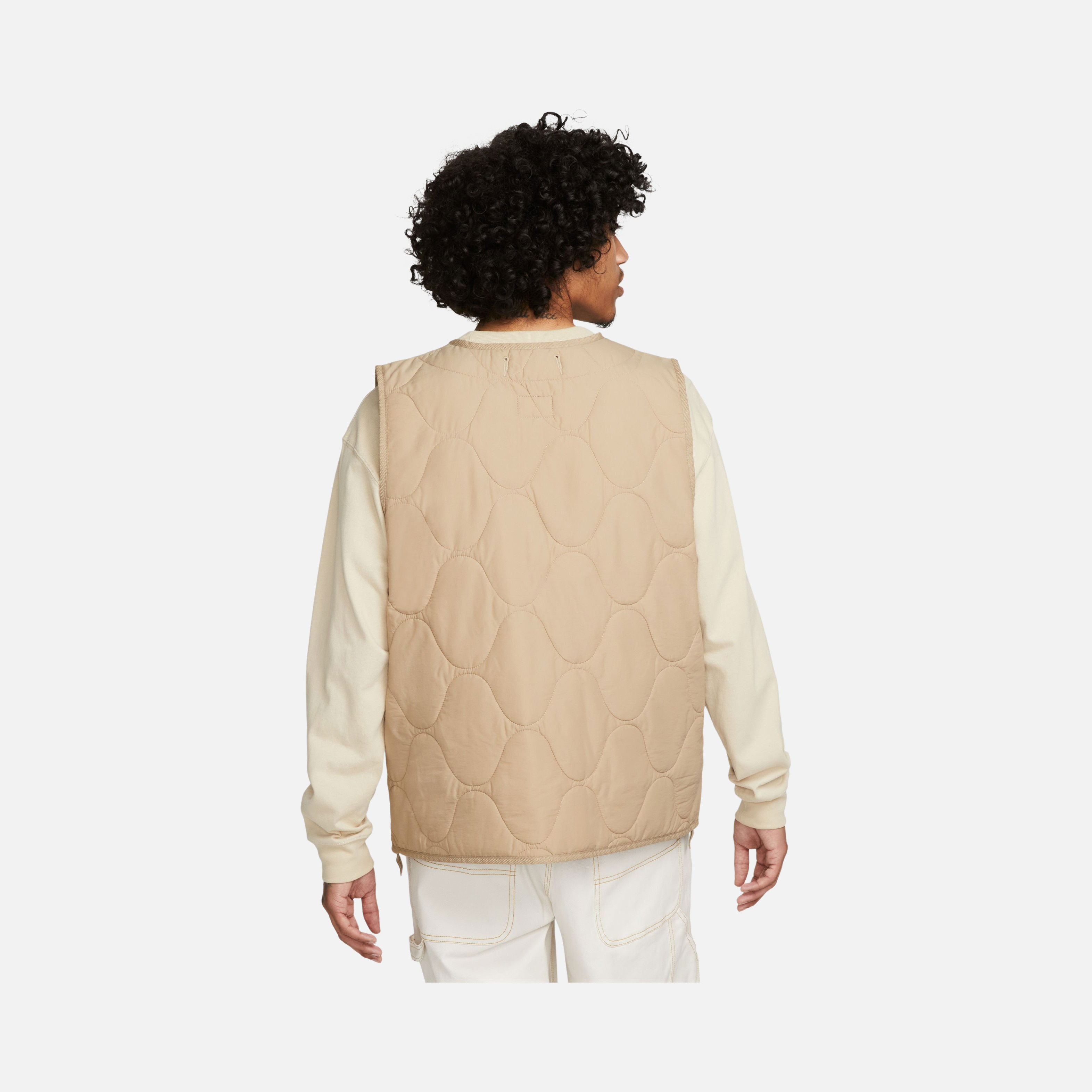 Nike Life Woven Insulated Military Quilted Full Button Erkek Yelek