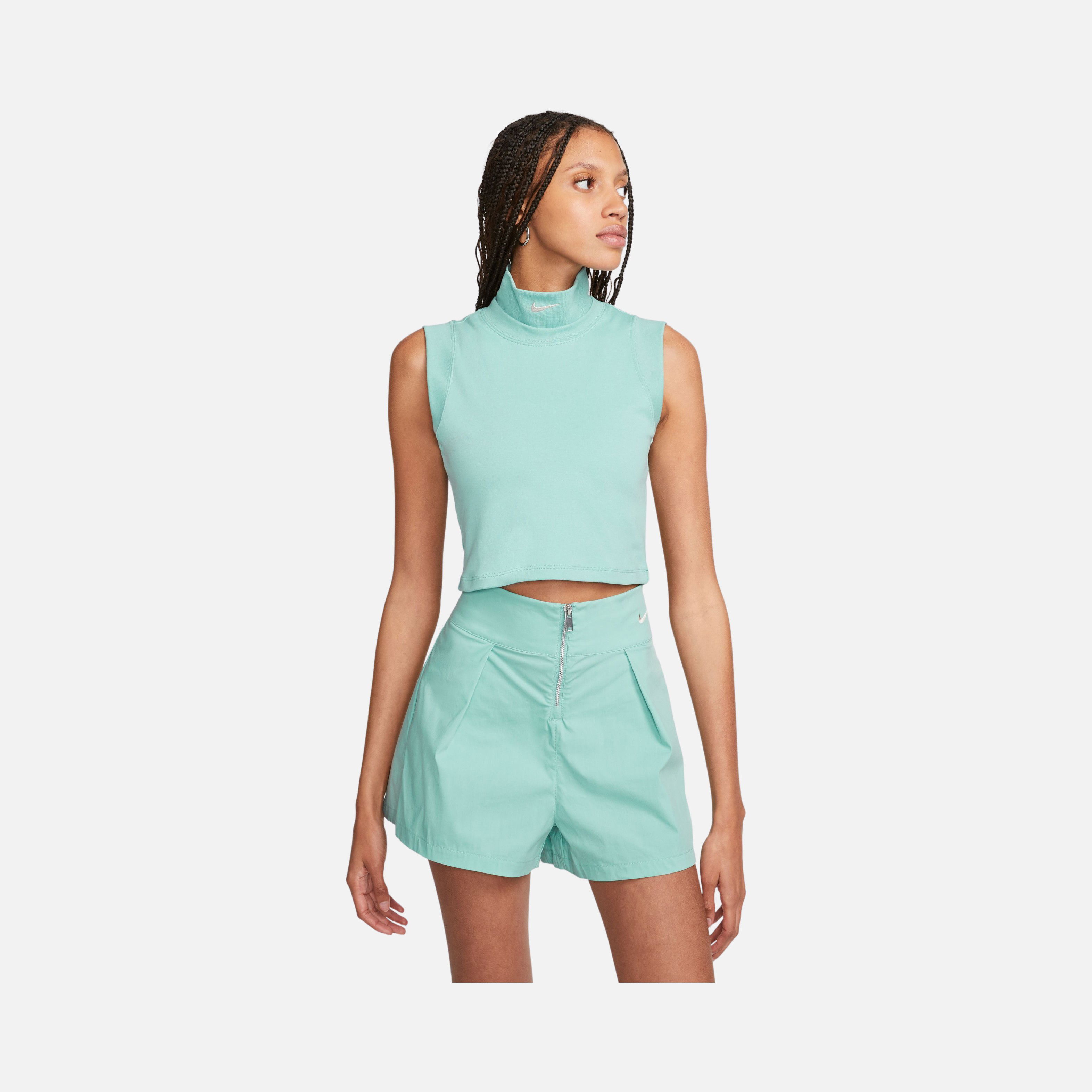 Nike Sportswear Collection Mock-Neck Cropped Kadın Atlet