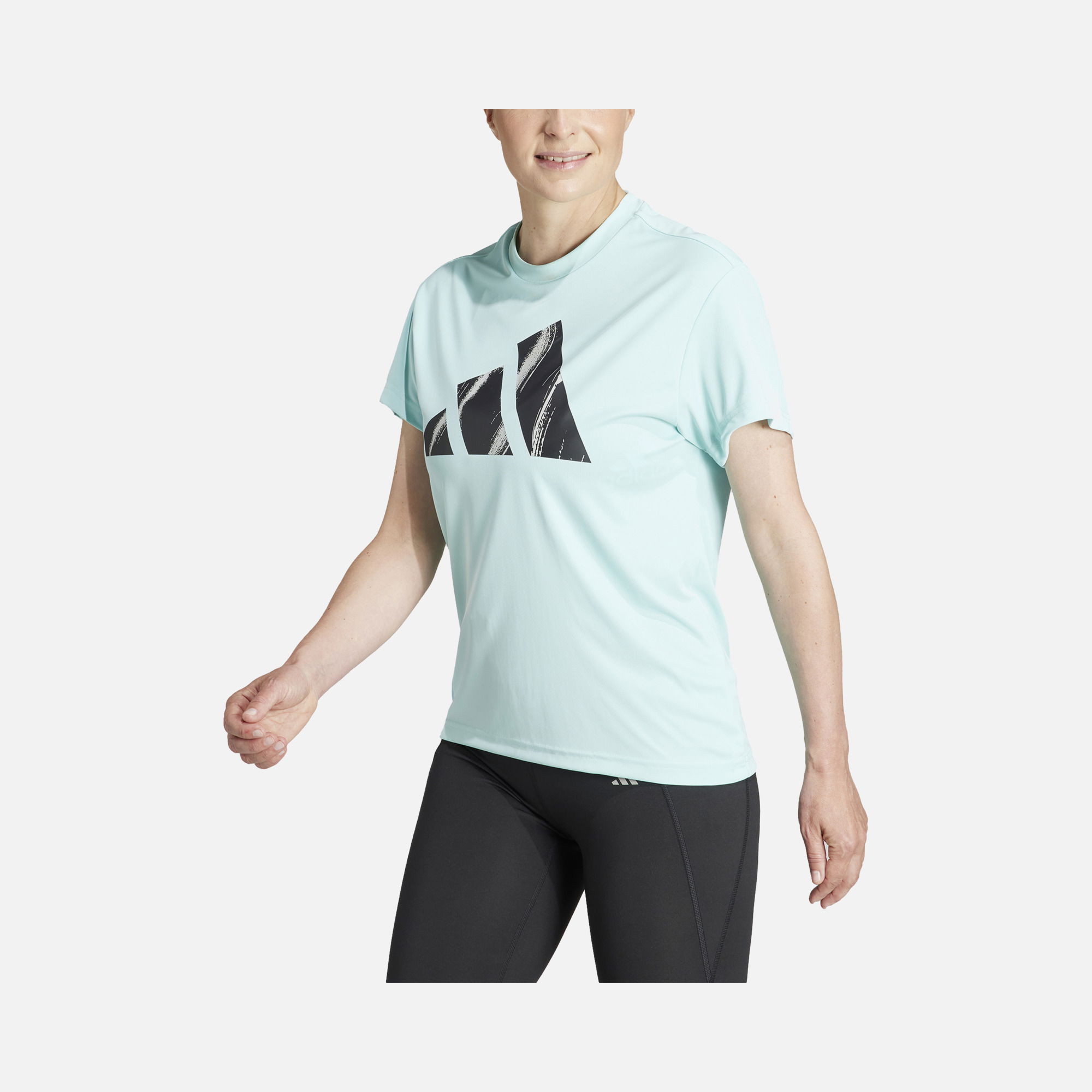 adidas Run It Brand Running Short-Sleeve Kadın Tişört