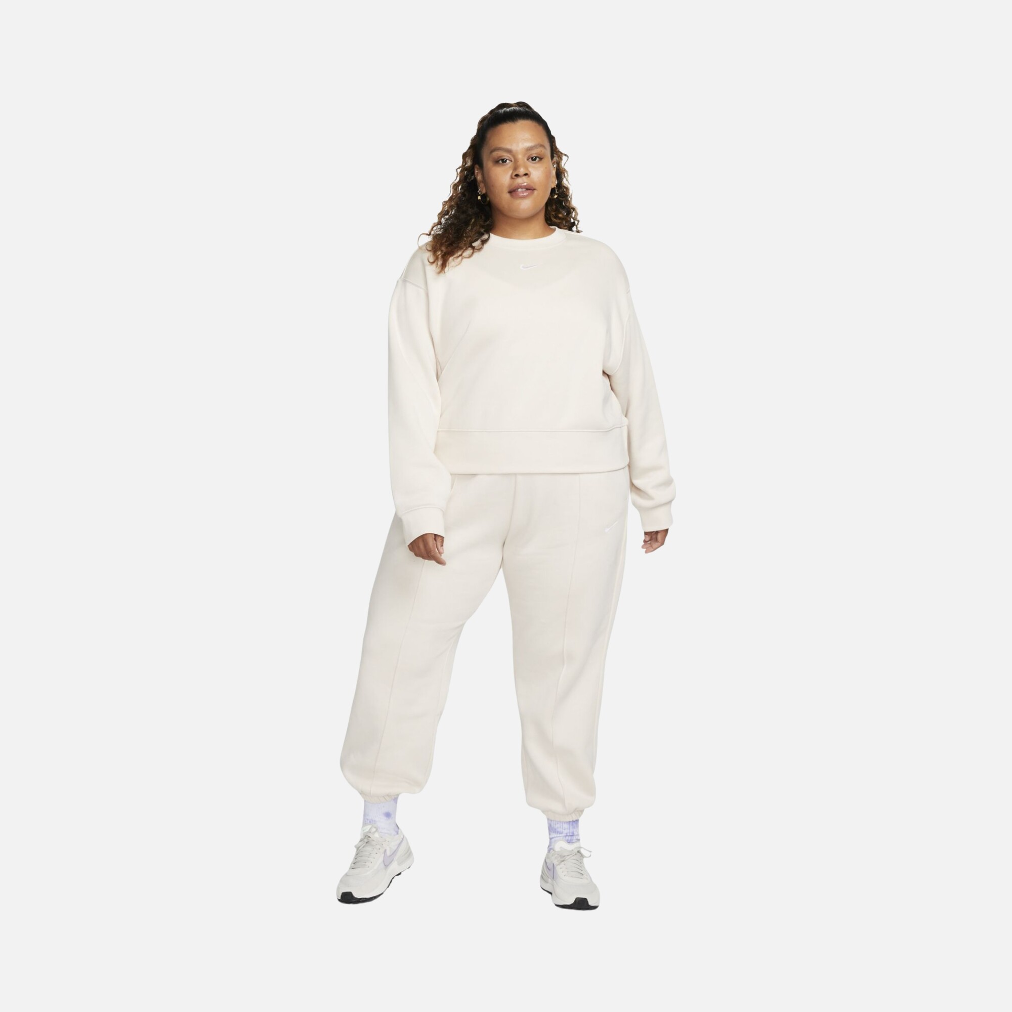 Nike Sportswear Phoenix Fleece Over-Oversized Crew-Neck Kadın Sweatshirt
