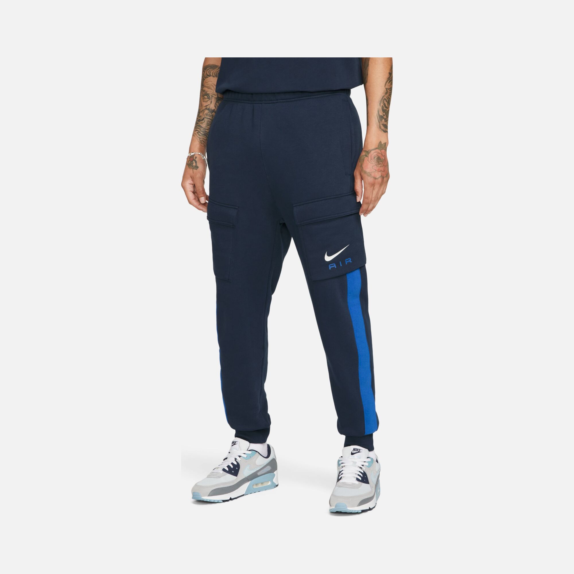 Nike Sportswear Swoosh Air Fleece Cargo Erkek Eşofman Altı