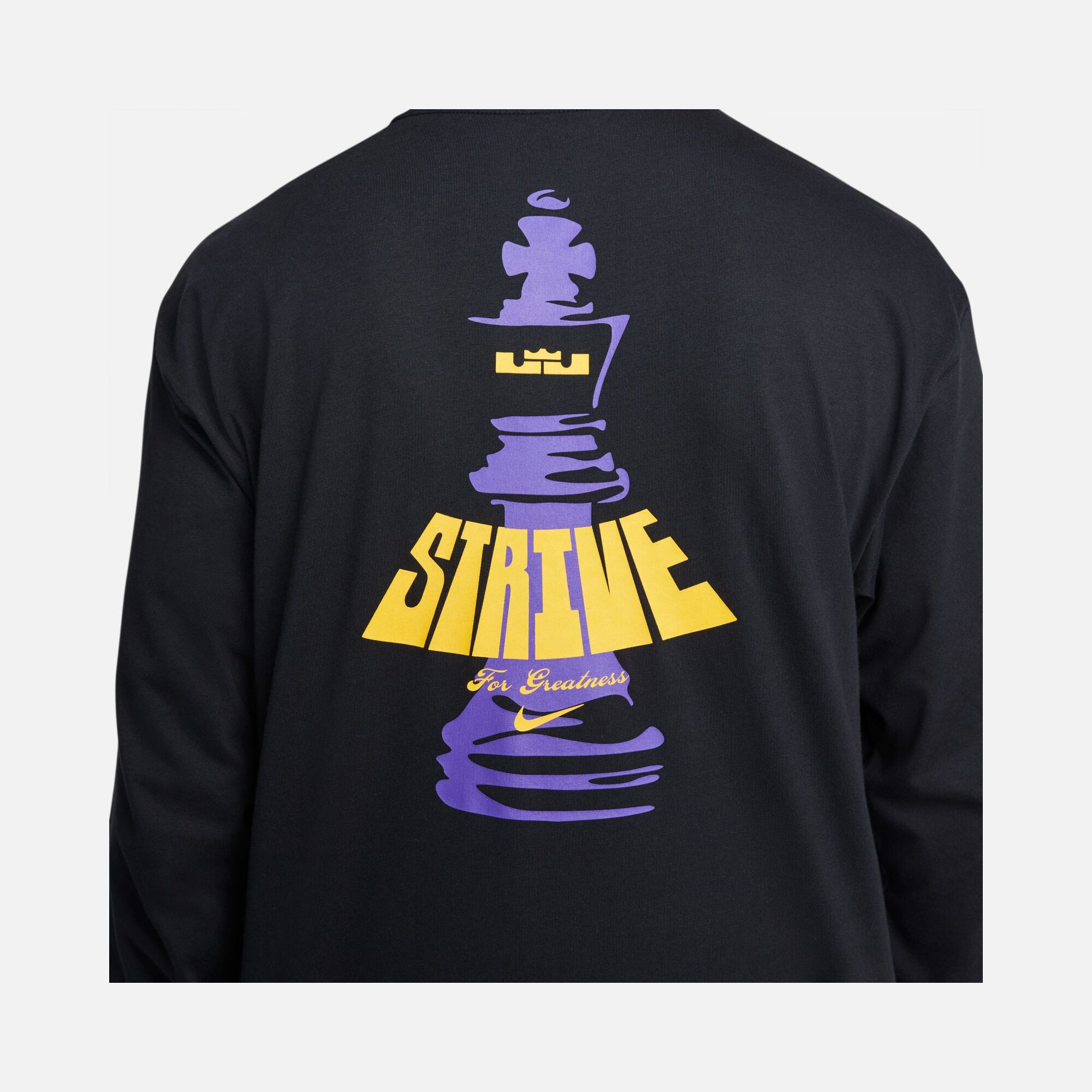 Nike LeBron James Chess Graphic Long-Sleeve Erkek Tişört