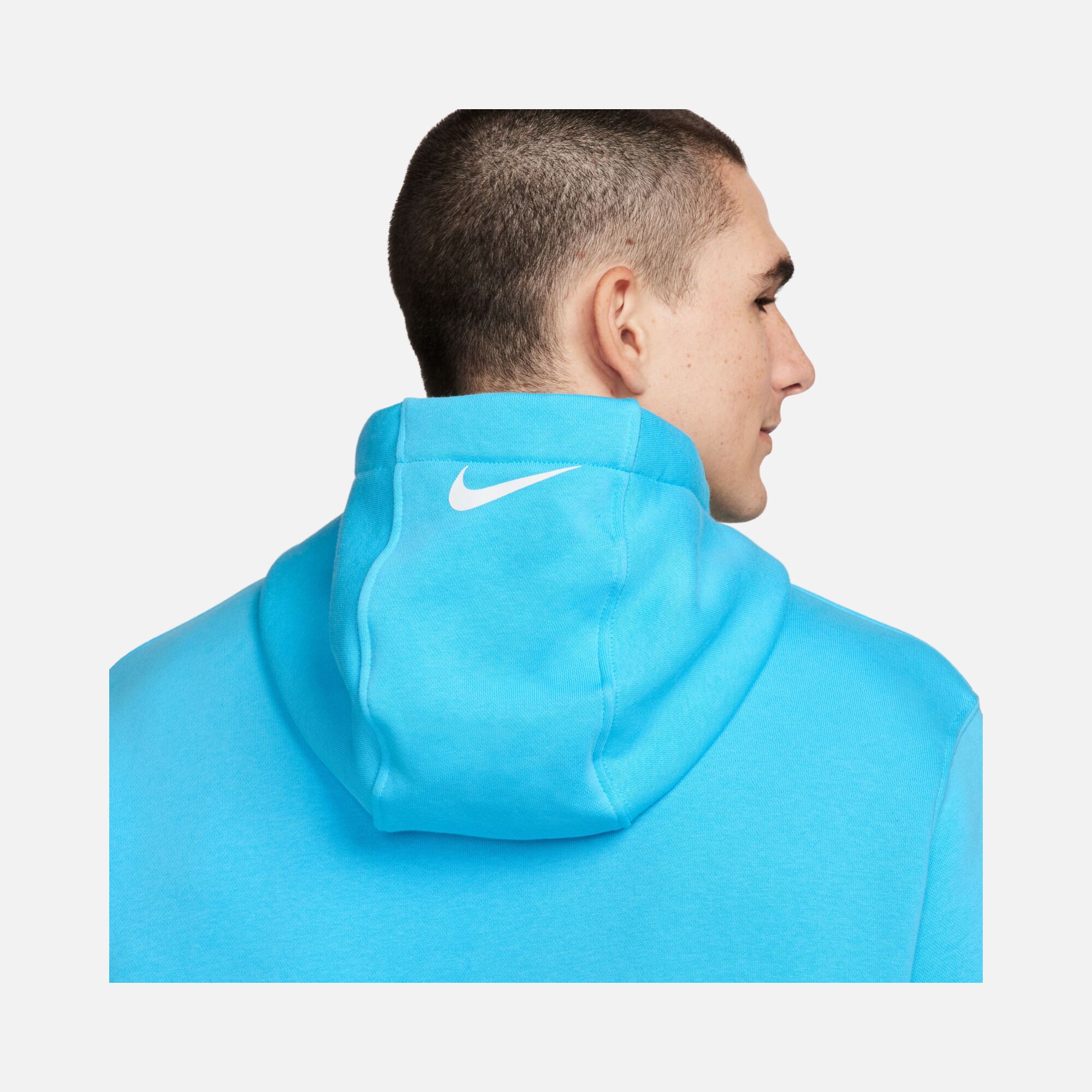 Nike Sportswear Fleece ''Triple Swoosh Graphic'' Pullover Hoodie Erkek Sweatshirt