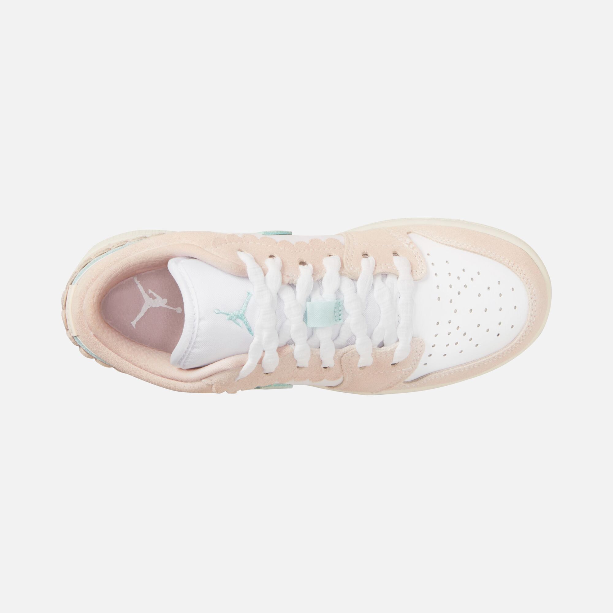 Nike Air Jordan 1 Low SE ''Scalloped Edge Suede Details'' (GS) Spor Ayakkabı