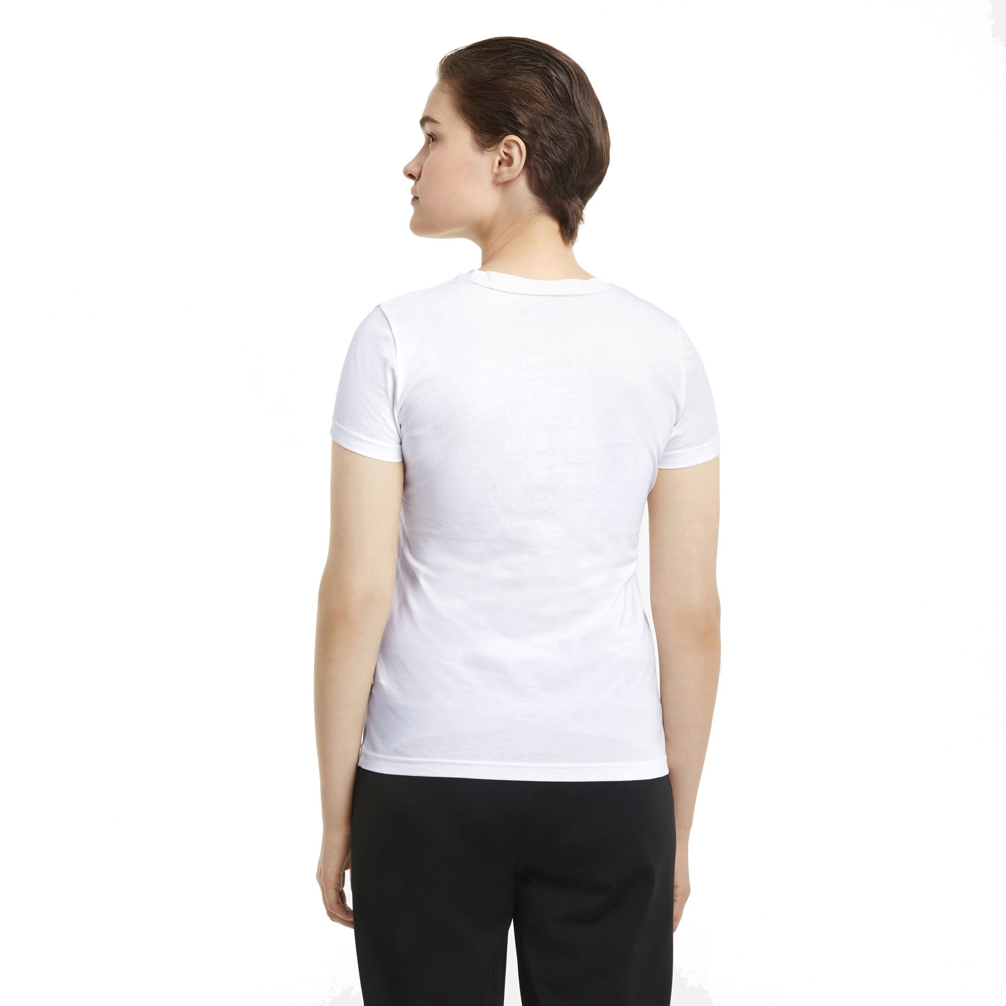Puma Ess+ Metallic Logo FW21 Short-Sleeve Kadın Tişört