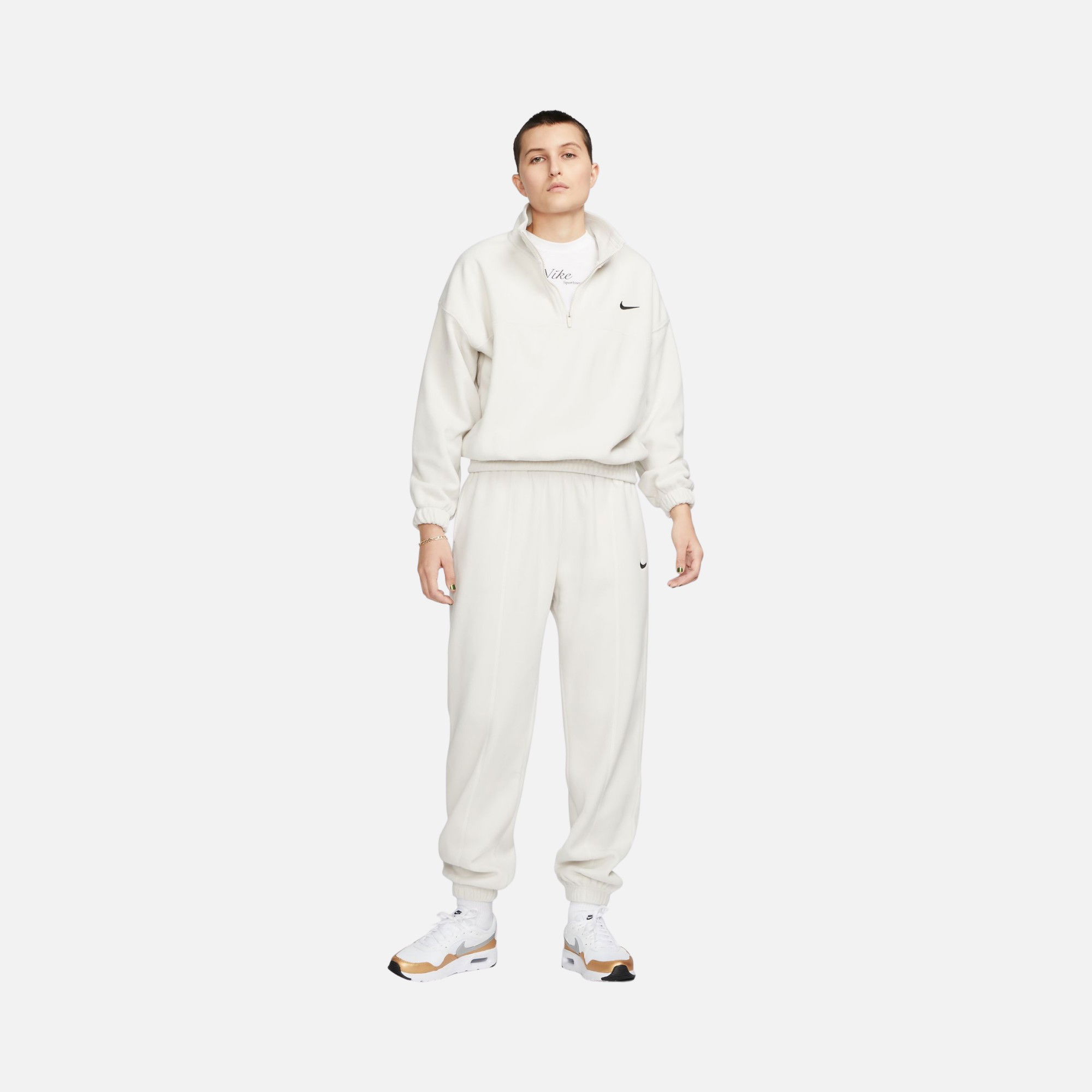 Nike Sportswear Fleece  1/4-Zip Kadın Sweatshirt