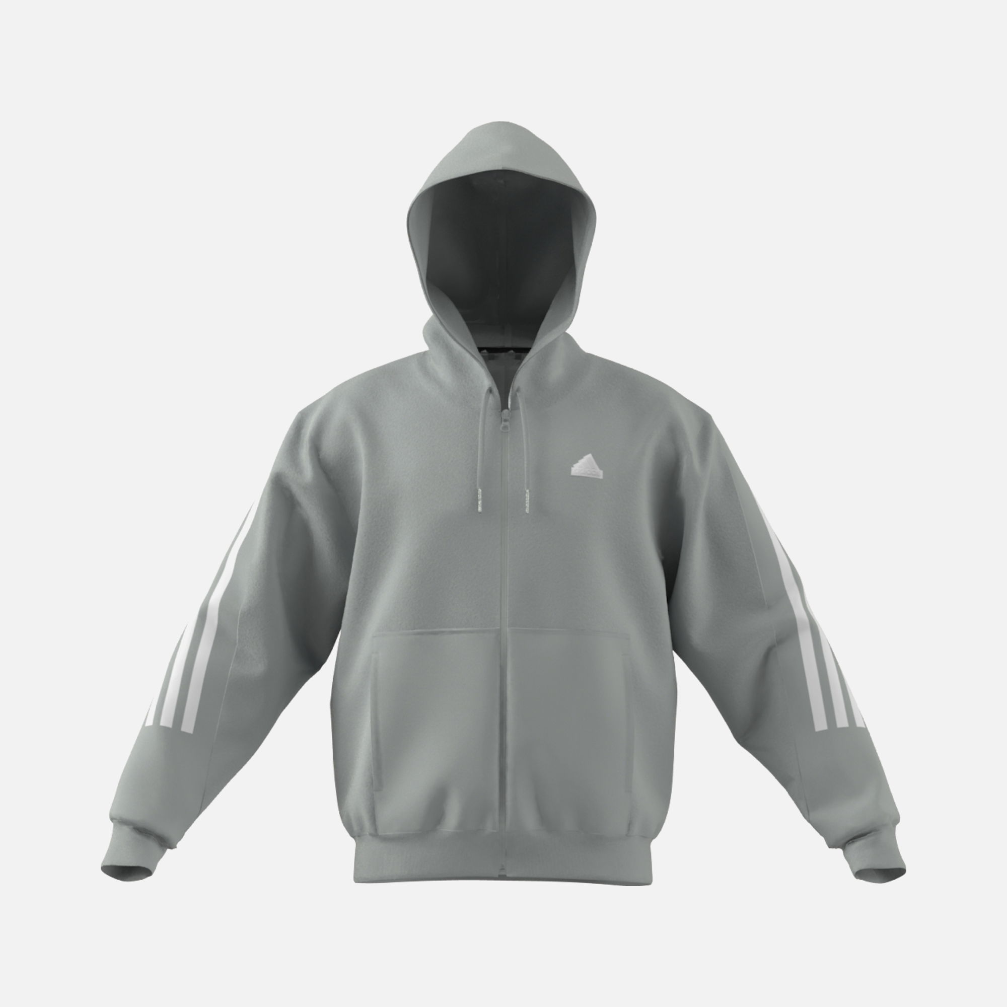 adidas Sportswear Future Icons 3-Stripes Full-Zİp Hoodie Erkek Ceket