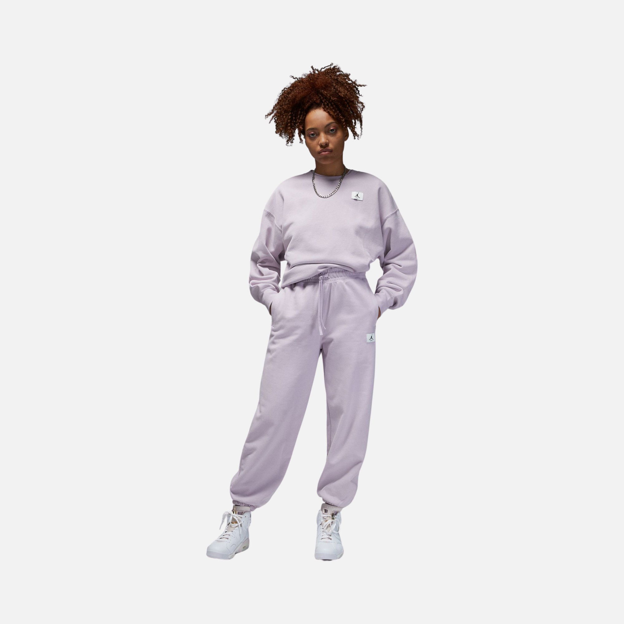 Nike Jordan Flight Fleece Wide Kadın Eşofman Altı