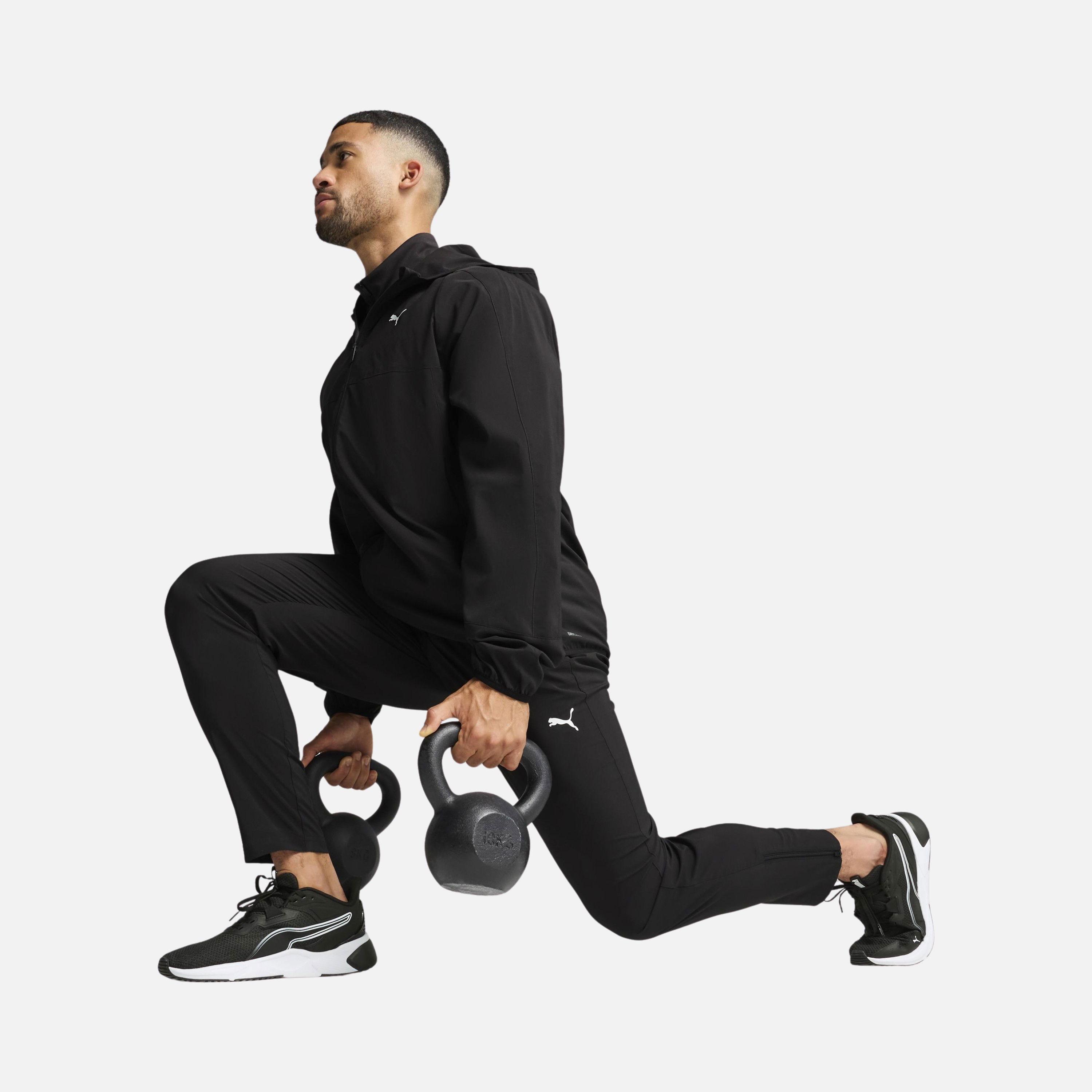 Puma  DryCELL TAD Tech Woven Full-Zip Hooded Erkek Sweatshirt