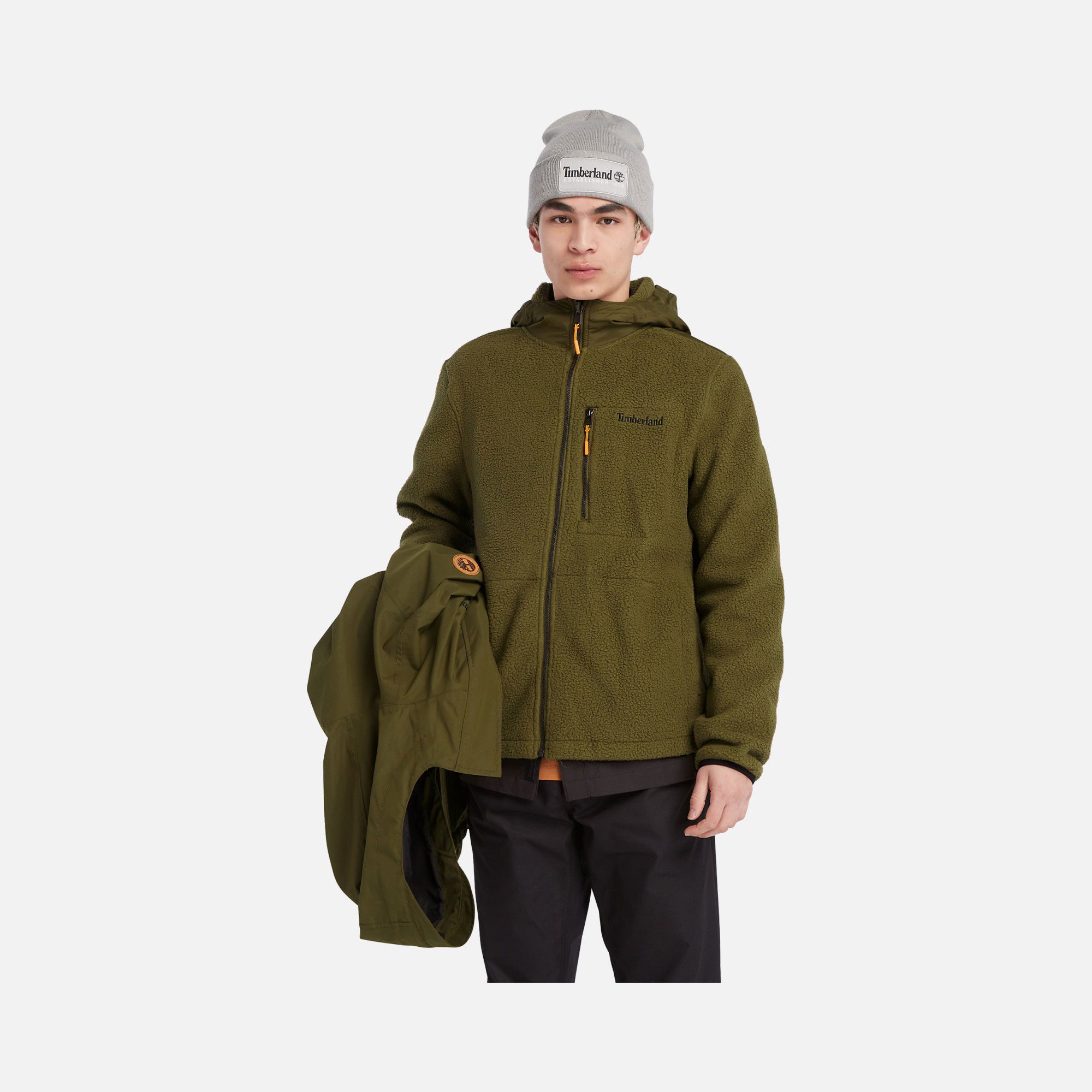 Timberland Sportswear Water Resistant 3in1 Full-Zip Hoodie Erkek Ceket