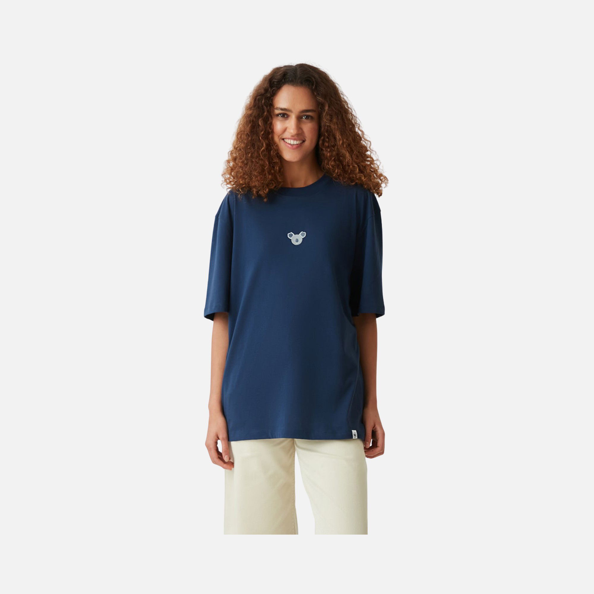 WWF Sportswear Koala Embroidered Oversize Short-Sleeve Unisex Tişört