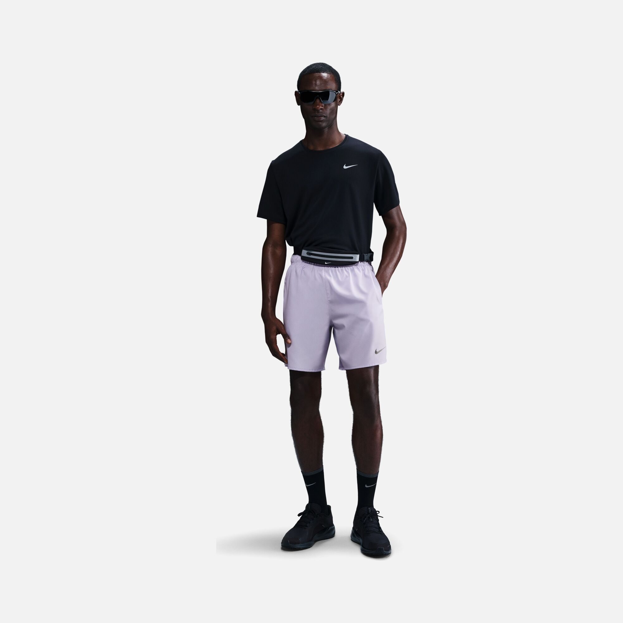 Nike Challenger Dri-Fit 18cm (approx.) Brief-Lined Running Erkek Şort