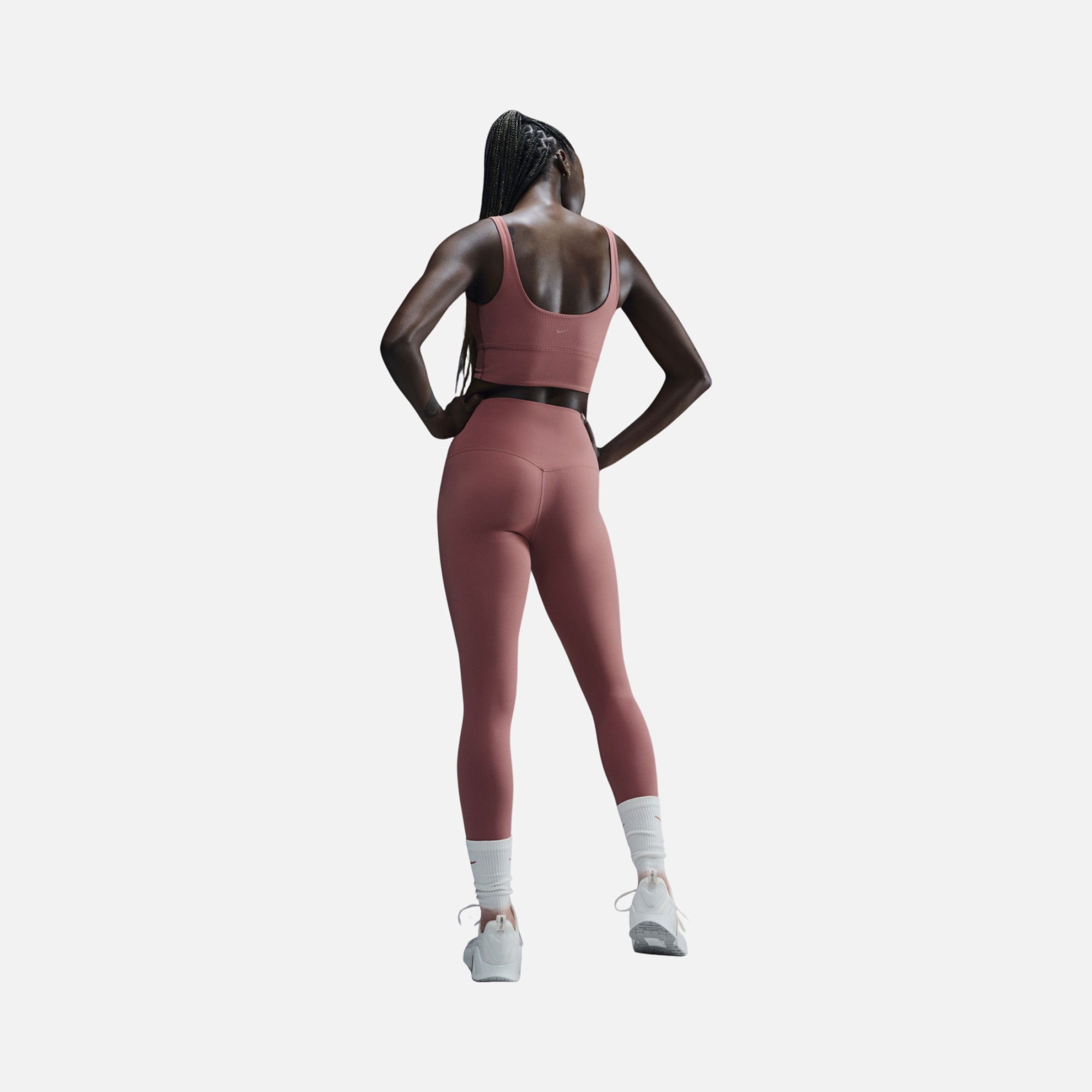 Nike Dri-Fit Zenvy Gentle-Support InfinaSoft High-Waisted 7/8 Training Kadın Tayt