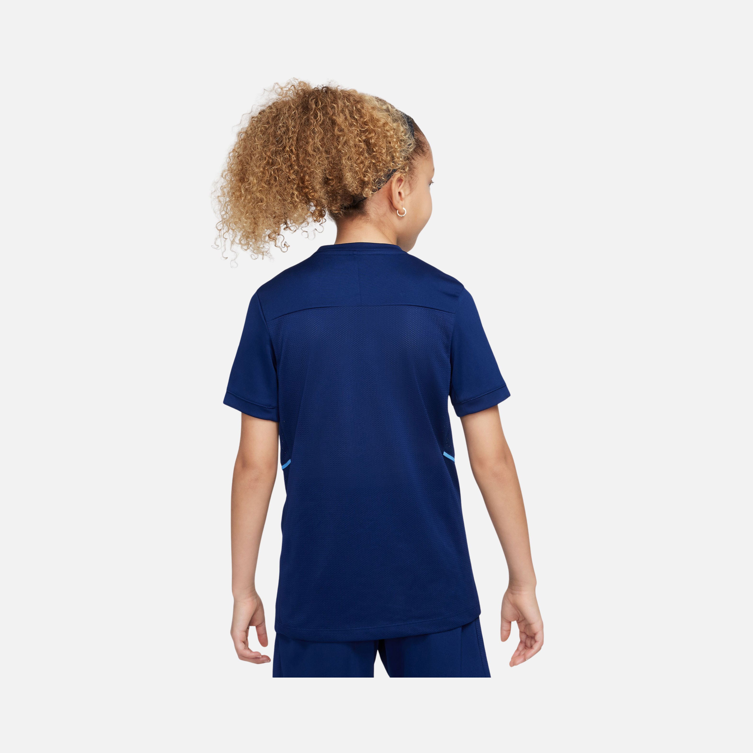 Nike Dri-Fit ''Erling Haaland Force9'' Graphic Football Academy Short-Sleeve Çocuk Forma