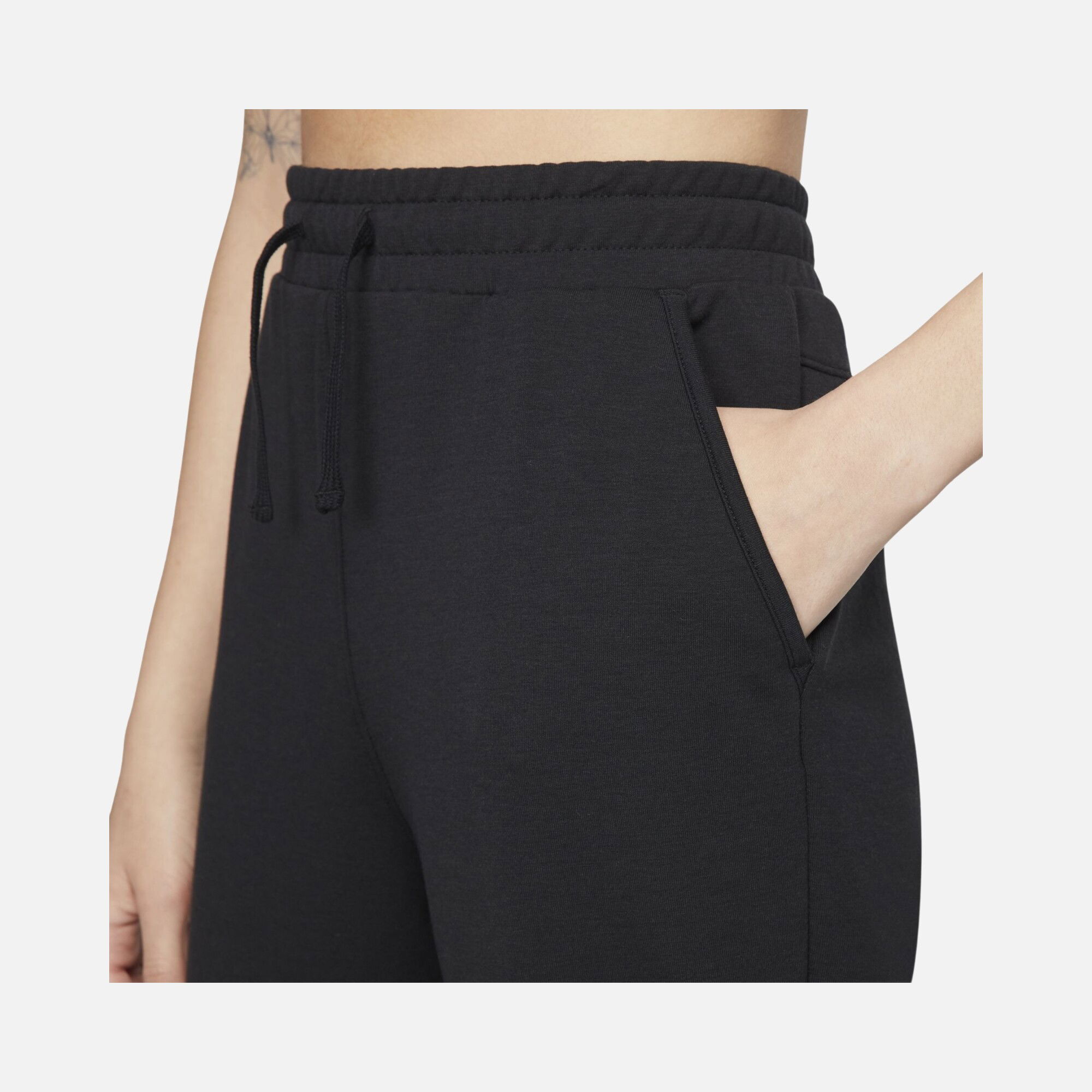 Nike Yoga Dri-Fit 7/8 Fleece Kadın Eşofman Altı