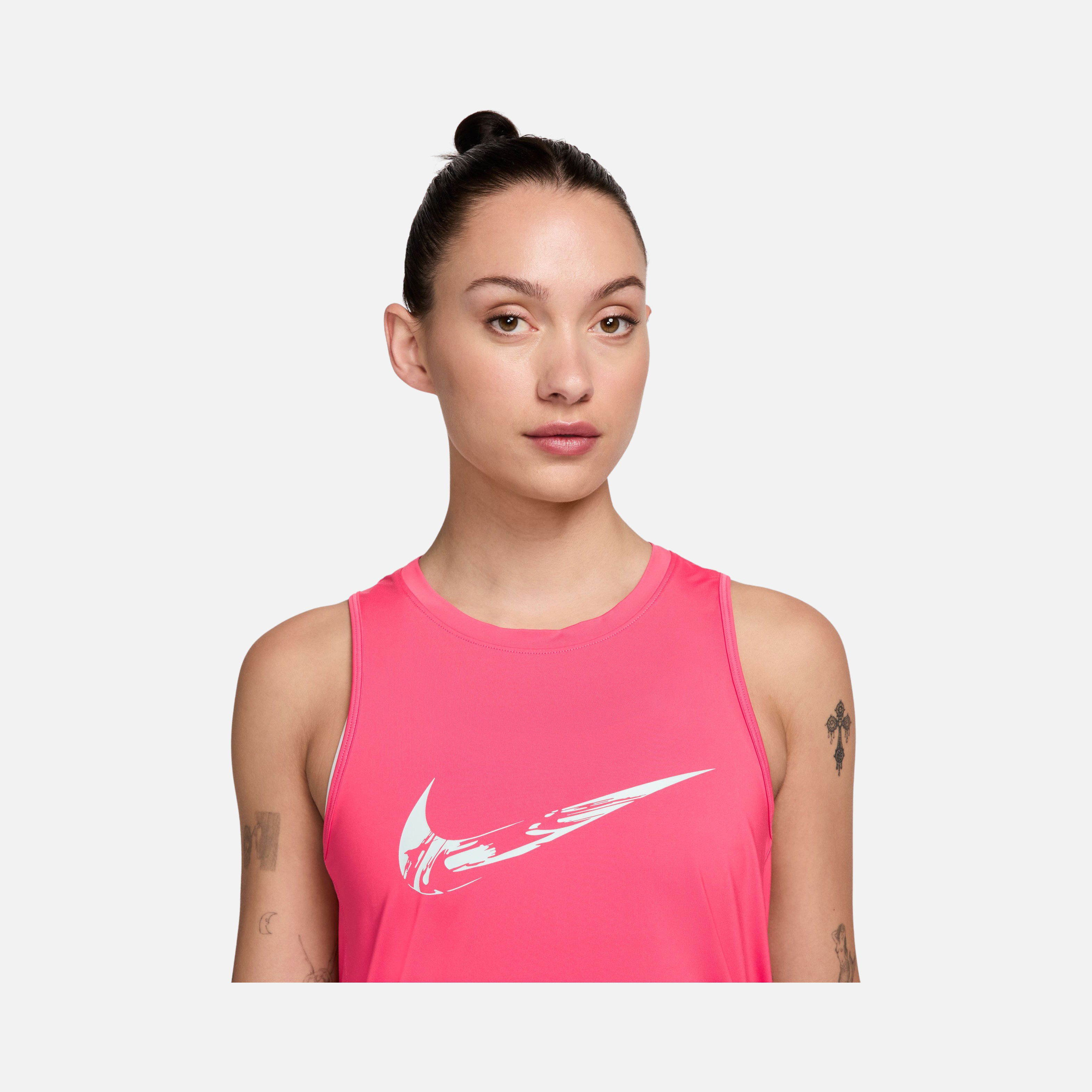 Nike One Swoosh Graphic FW24 Dri-Fit Running Kadın Atlet