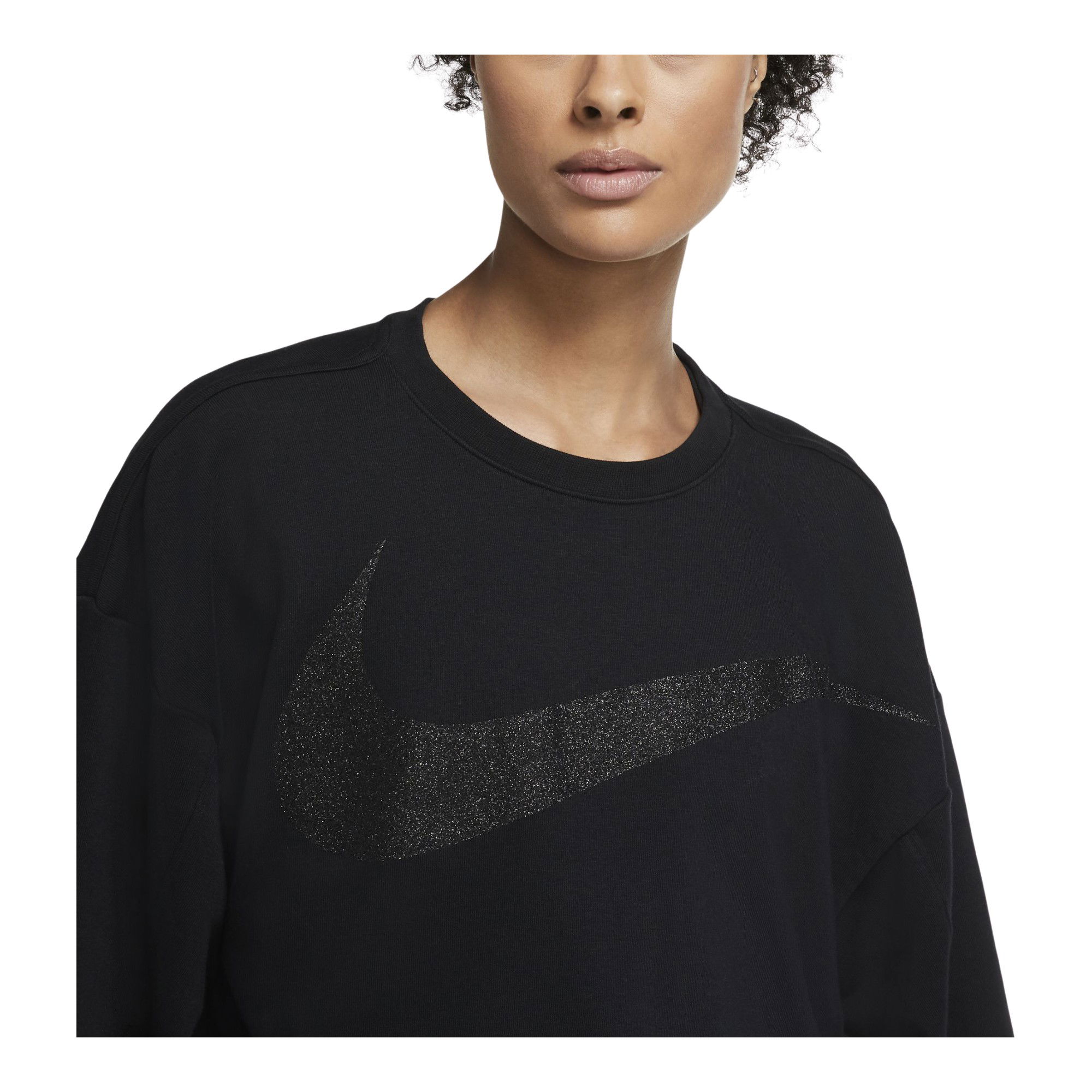Nike Dri-Fit Get Fit Swoosh Training Crew Kadın Sweatshirt