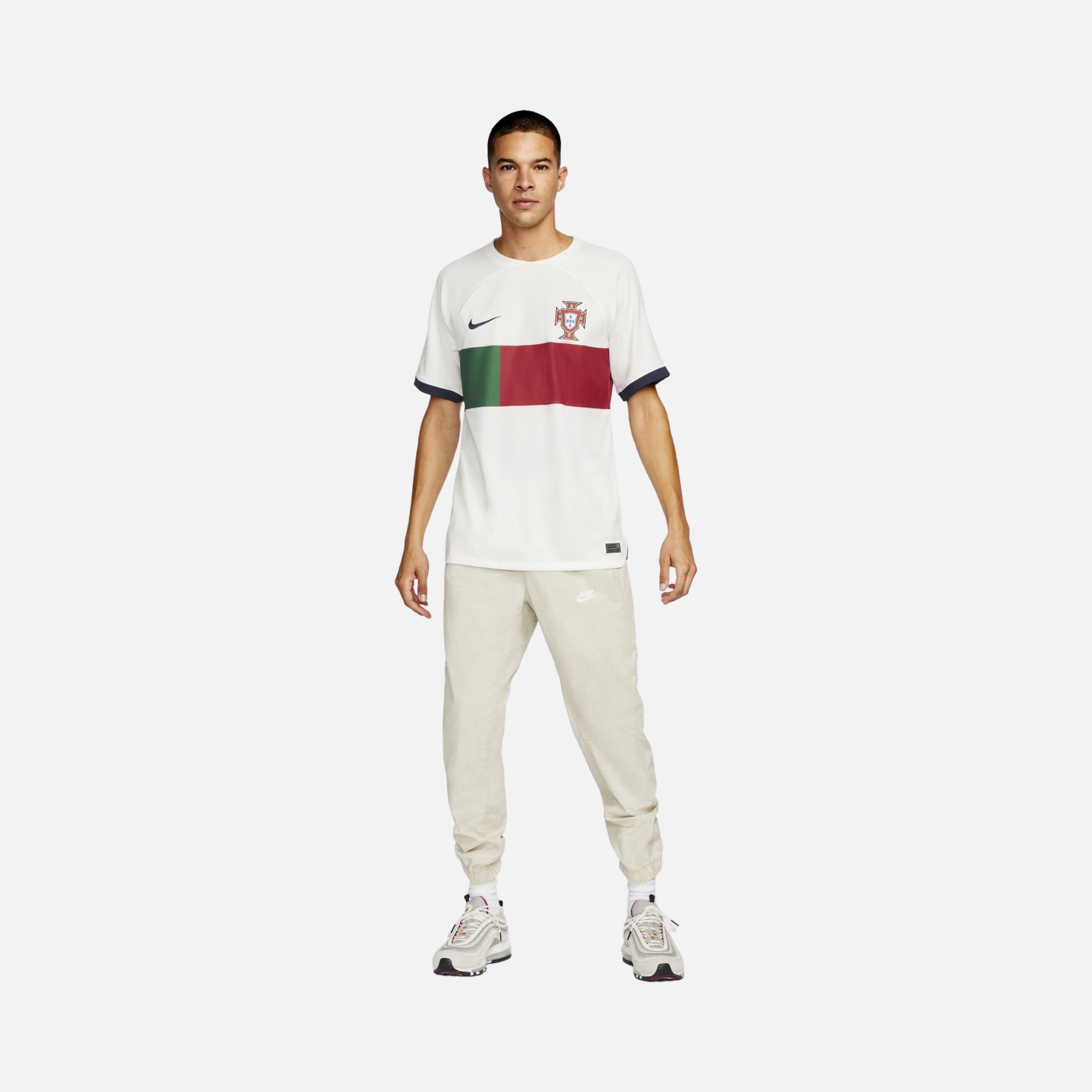 Nike Portekiz 2022-2023 Stadium Deplasman Erkek Forma