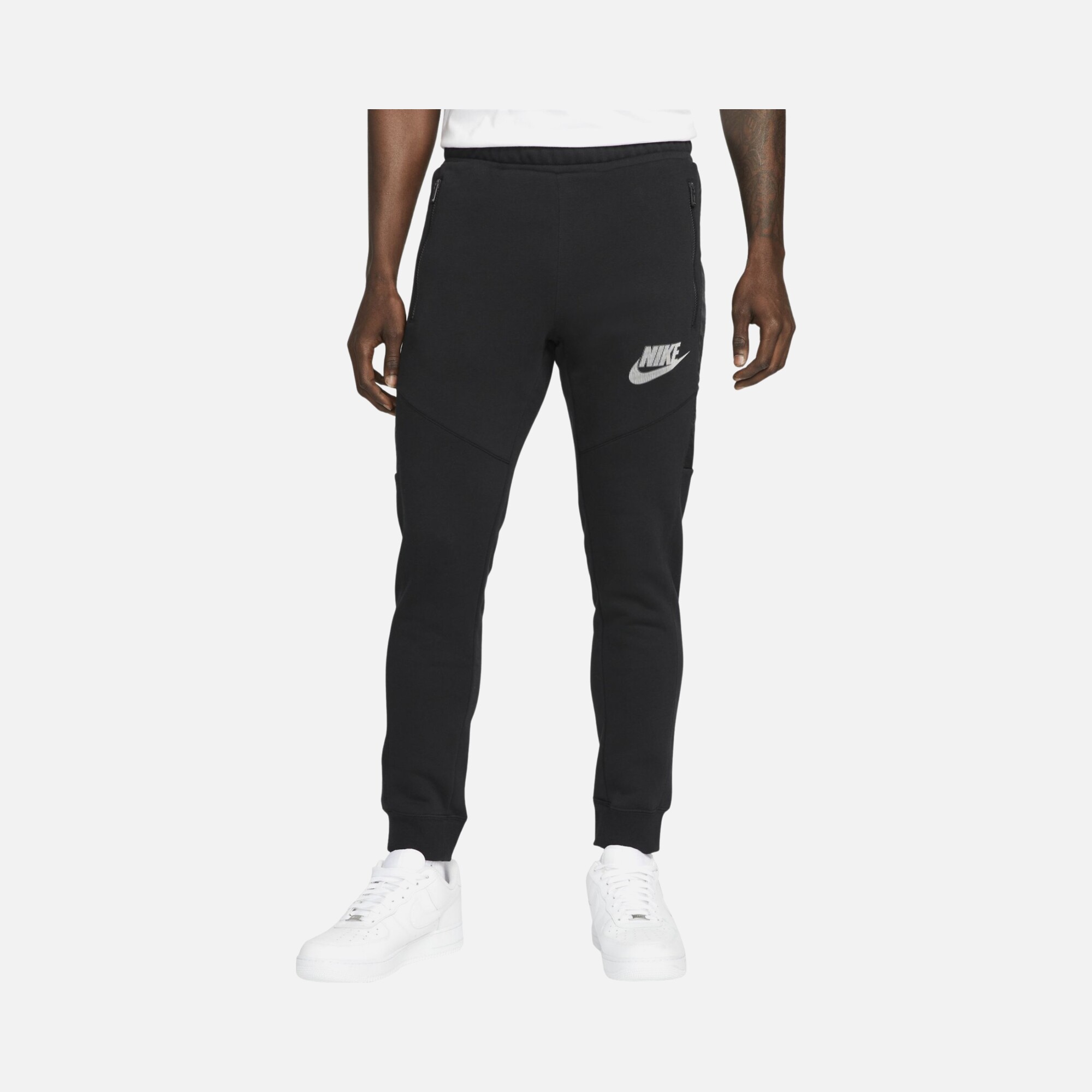 Nike Sportswear Hybrid Fleece Colorblock Erkek Eşofman Altı