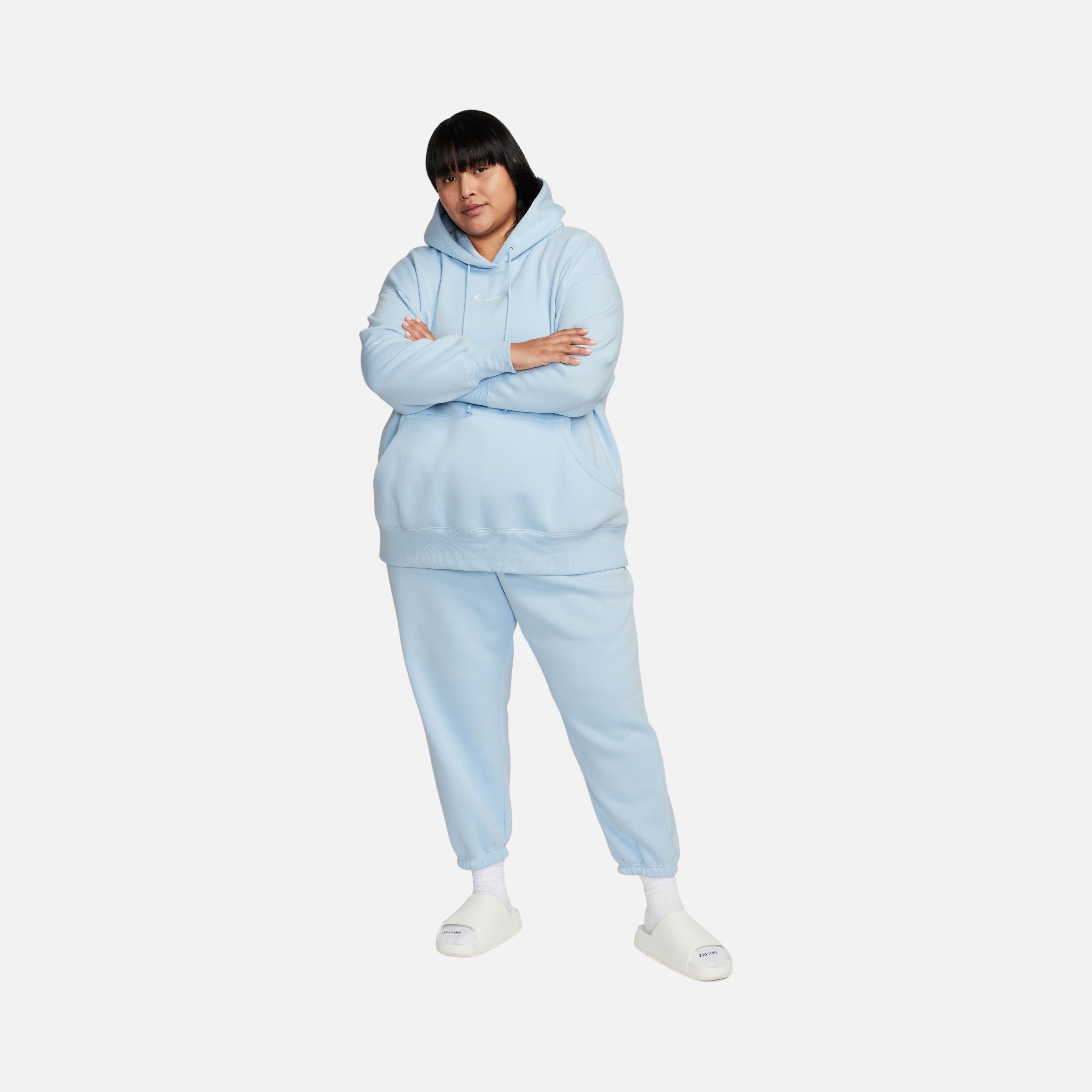Nike Sportswear Phoenix Fleece Oversized Pullover Hoodie (Plus Size) Kadın Sweatshirt