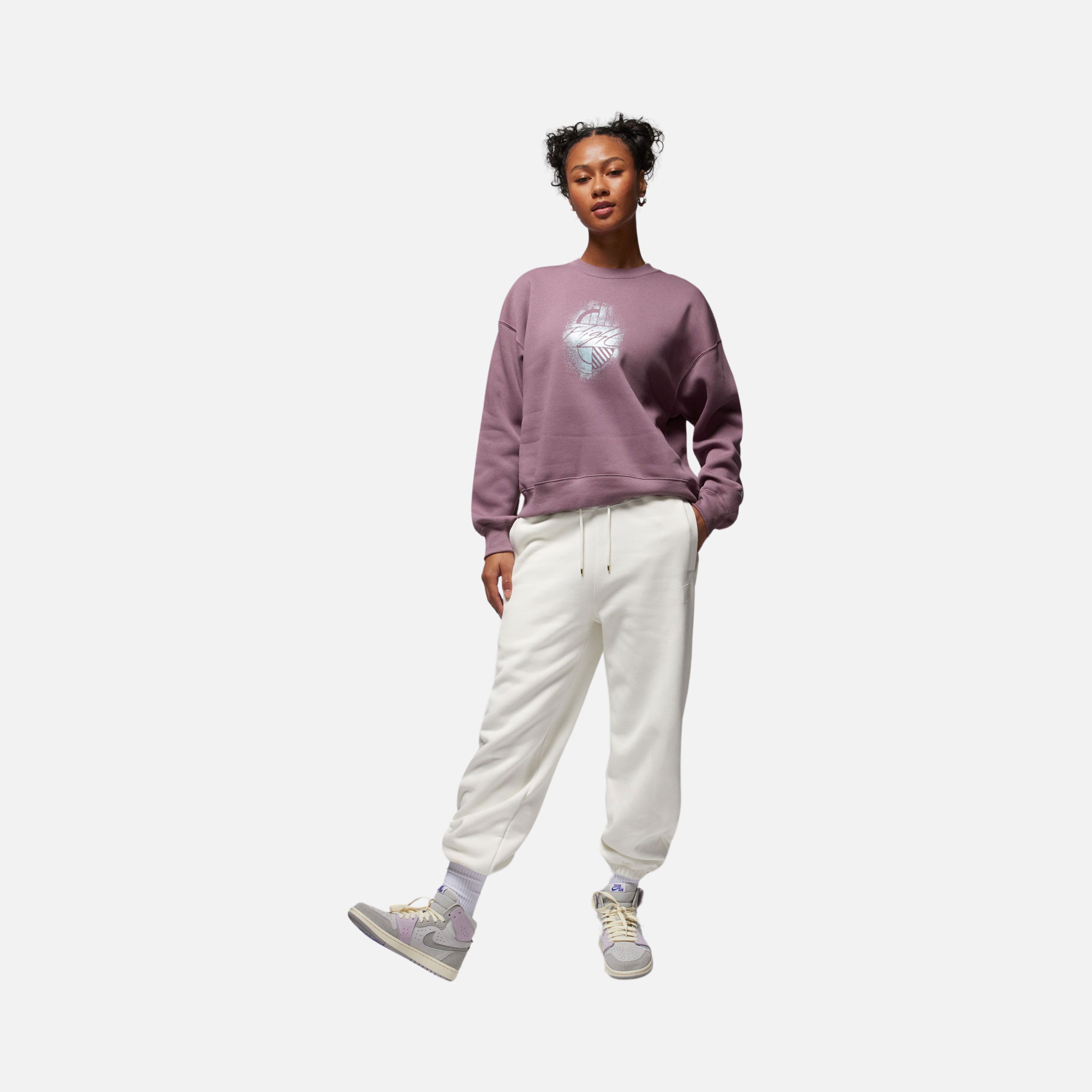 Nike Jordan Essentials Brooklyn Fleece Graphic Hoodie Kadın Sweatshirt