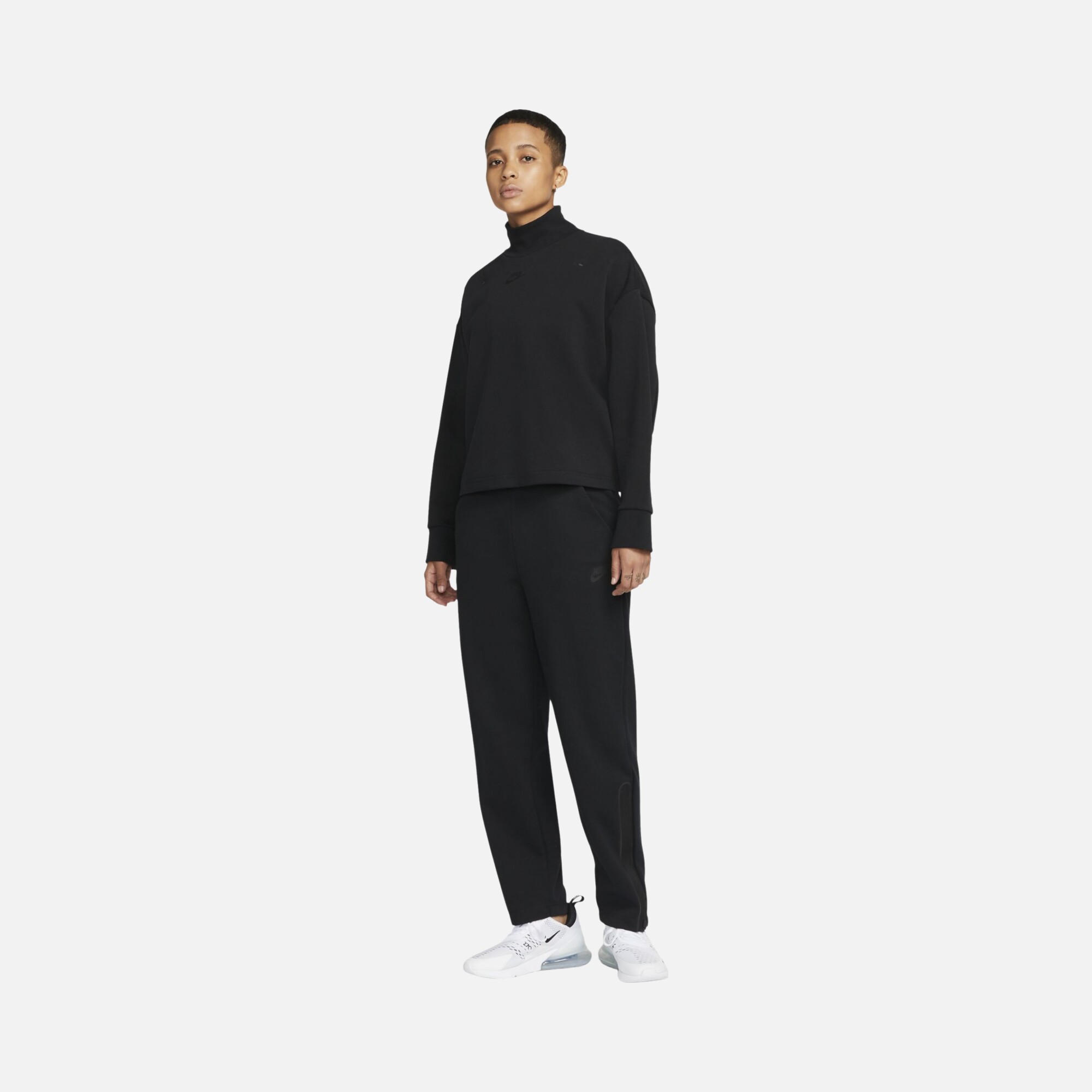 Nike Sportswear Tech Fleece Turtleneck Kadın Sweatshirt
