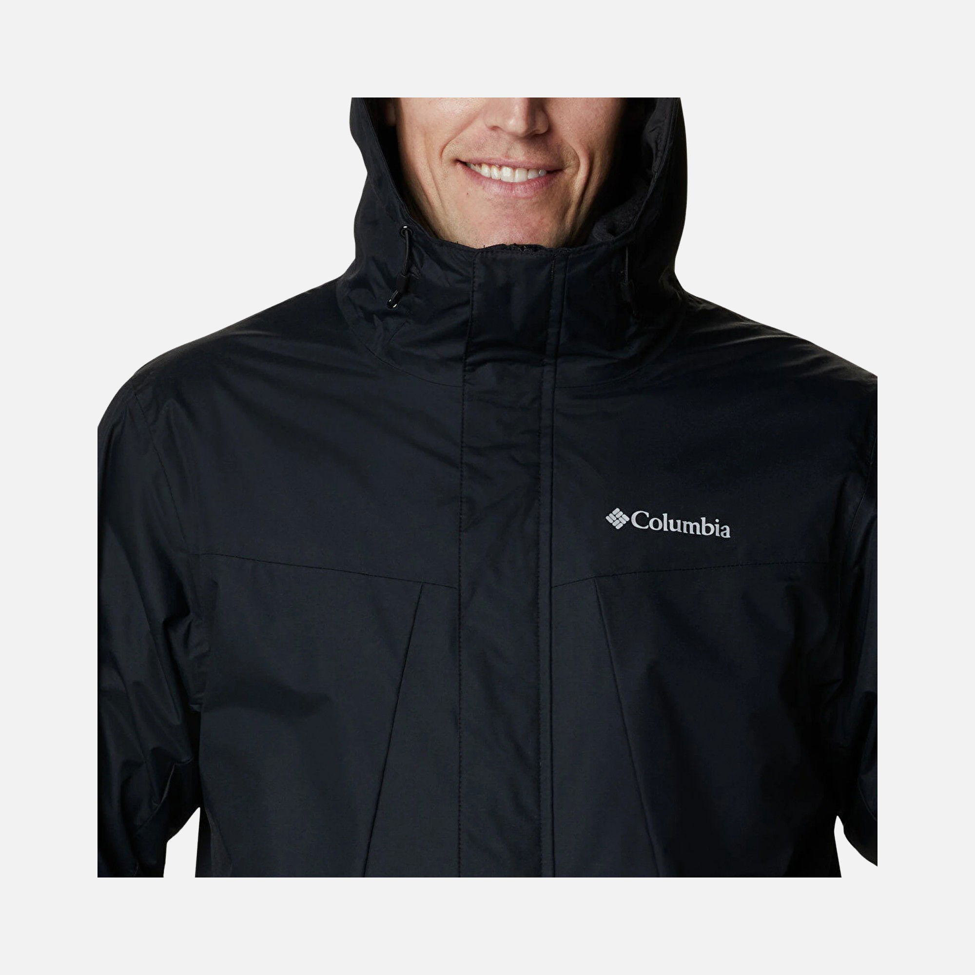 Columbia Tunnel Falls Interchange Two-Layer Design Full-Zip Hoodie Erkek Mont