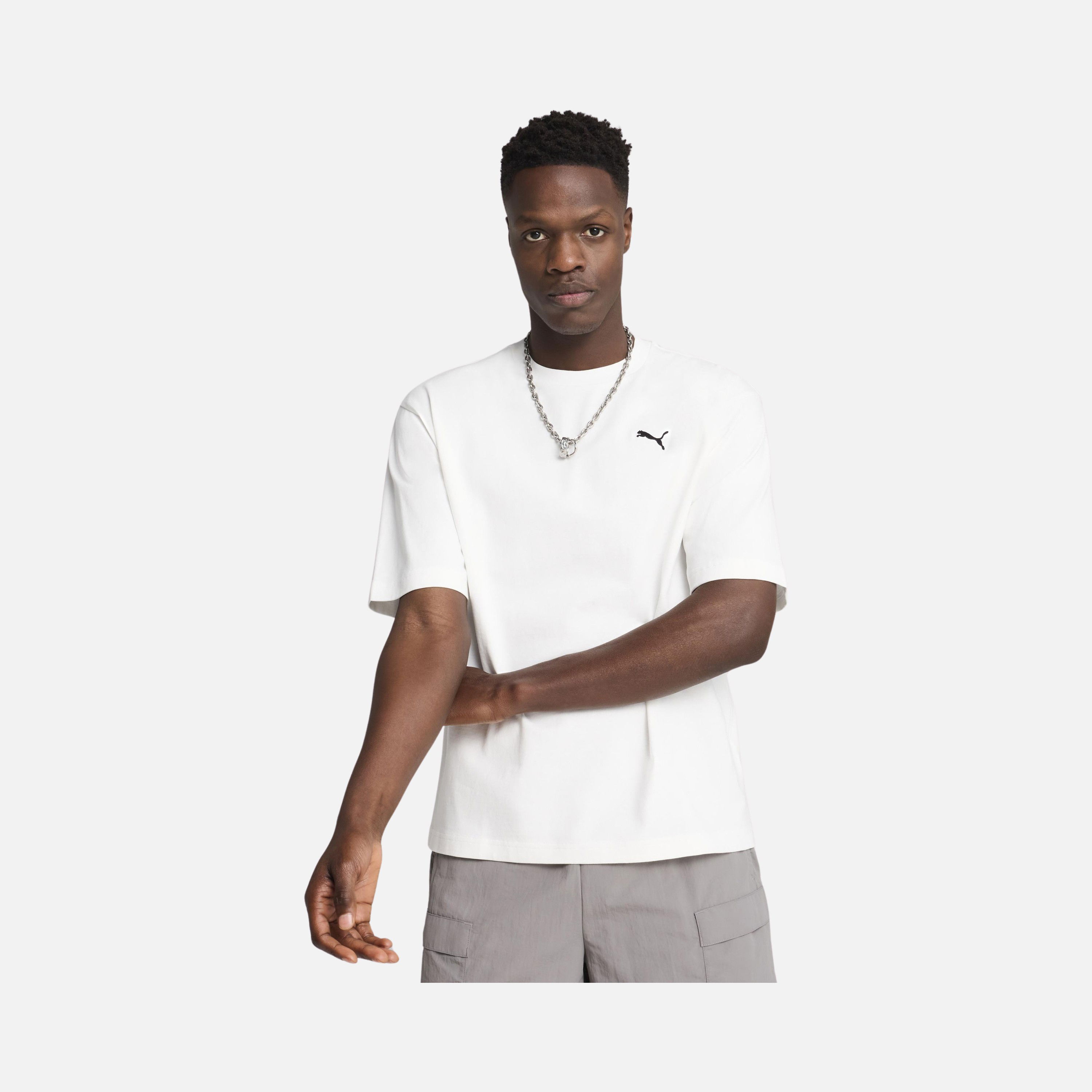 Puma Sportswear Essentials Wardrobe Boxy Short-Sleeve Erkek Tişört