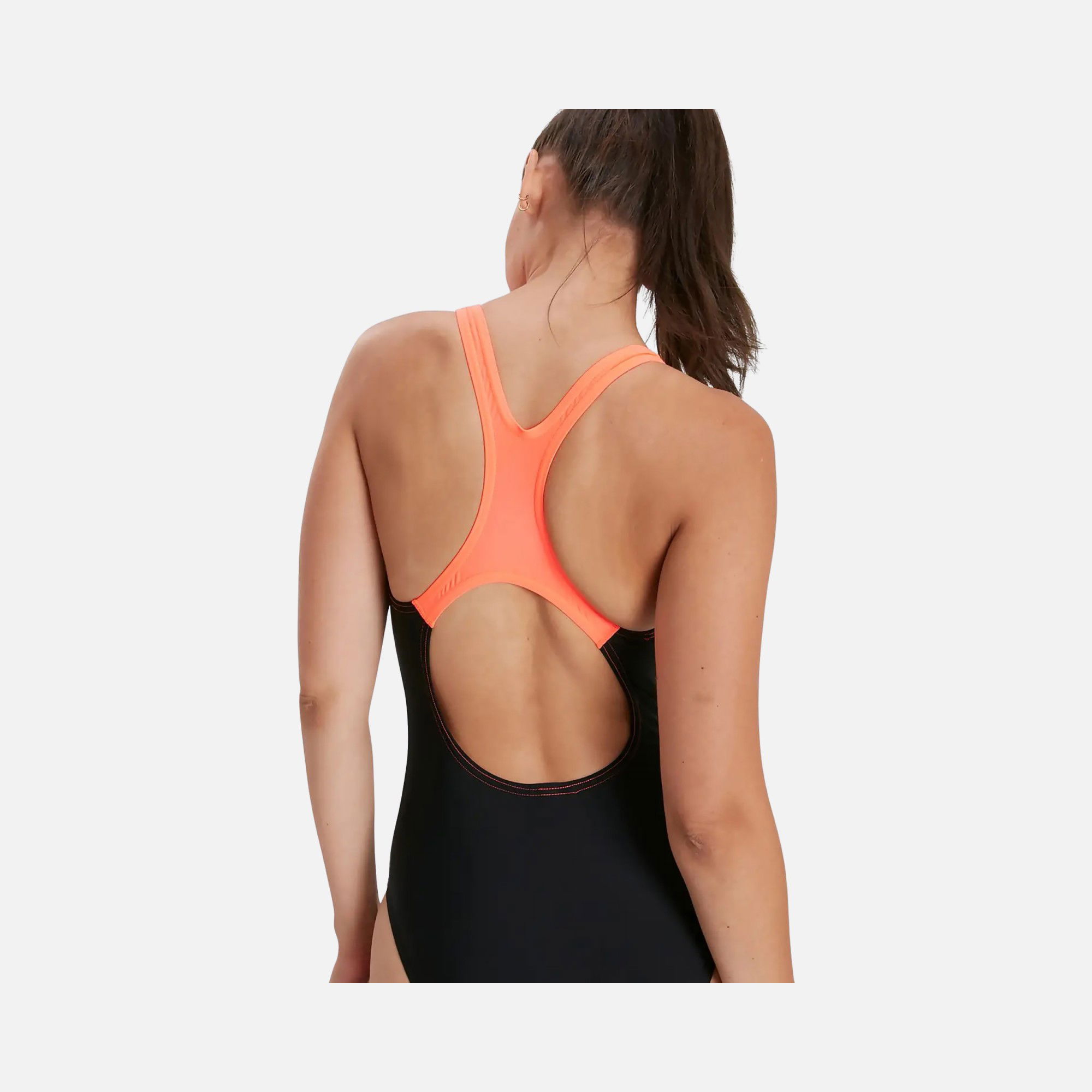 Speedo Medley Logo Kadın Yüzücü Mayo