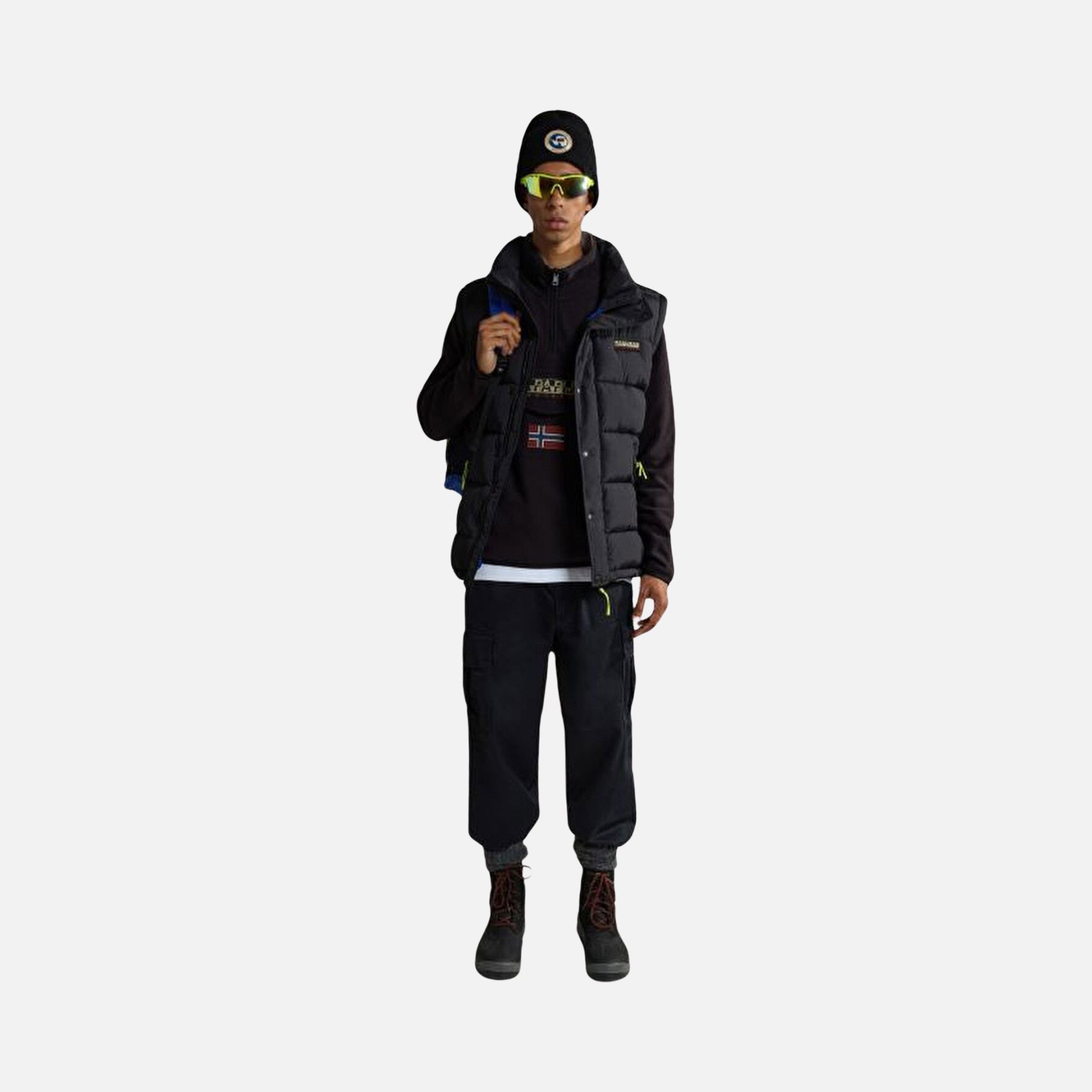 Napapijri Sportswear Burgee Half-Zip Erkek Sweatshirt