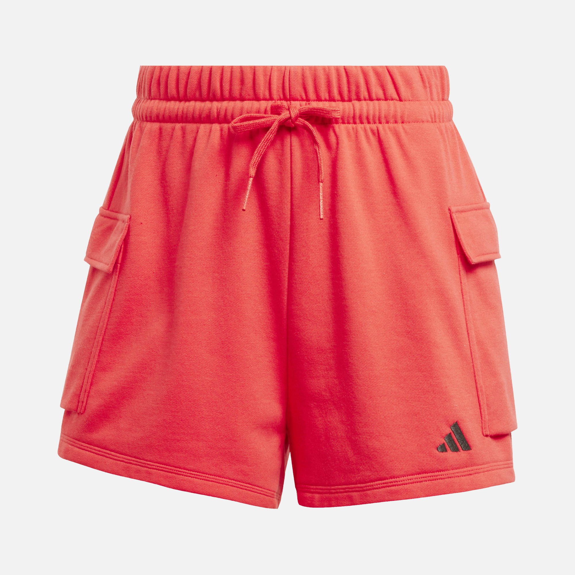 adidas Sportswear Essentials Small Logo French Terry Cargo High Waist Loose Cut Kadın Şort