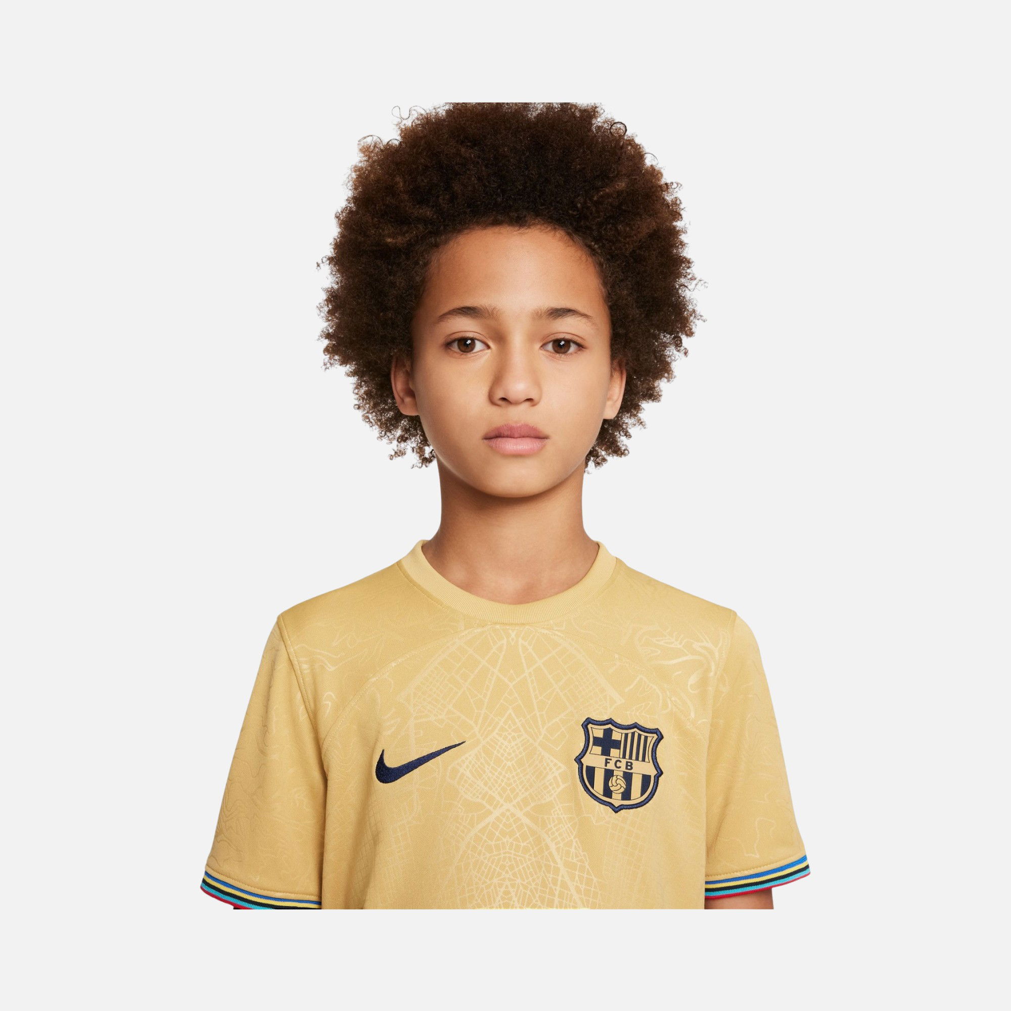 Nike FC Barcelona 2022-2023 Stadyum Deplasman Çocuk Forma