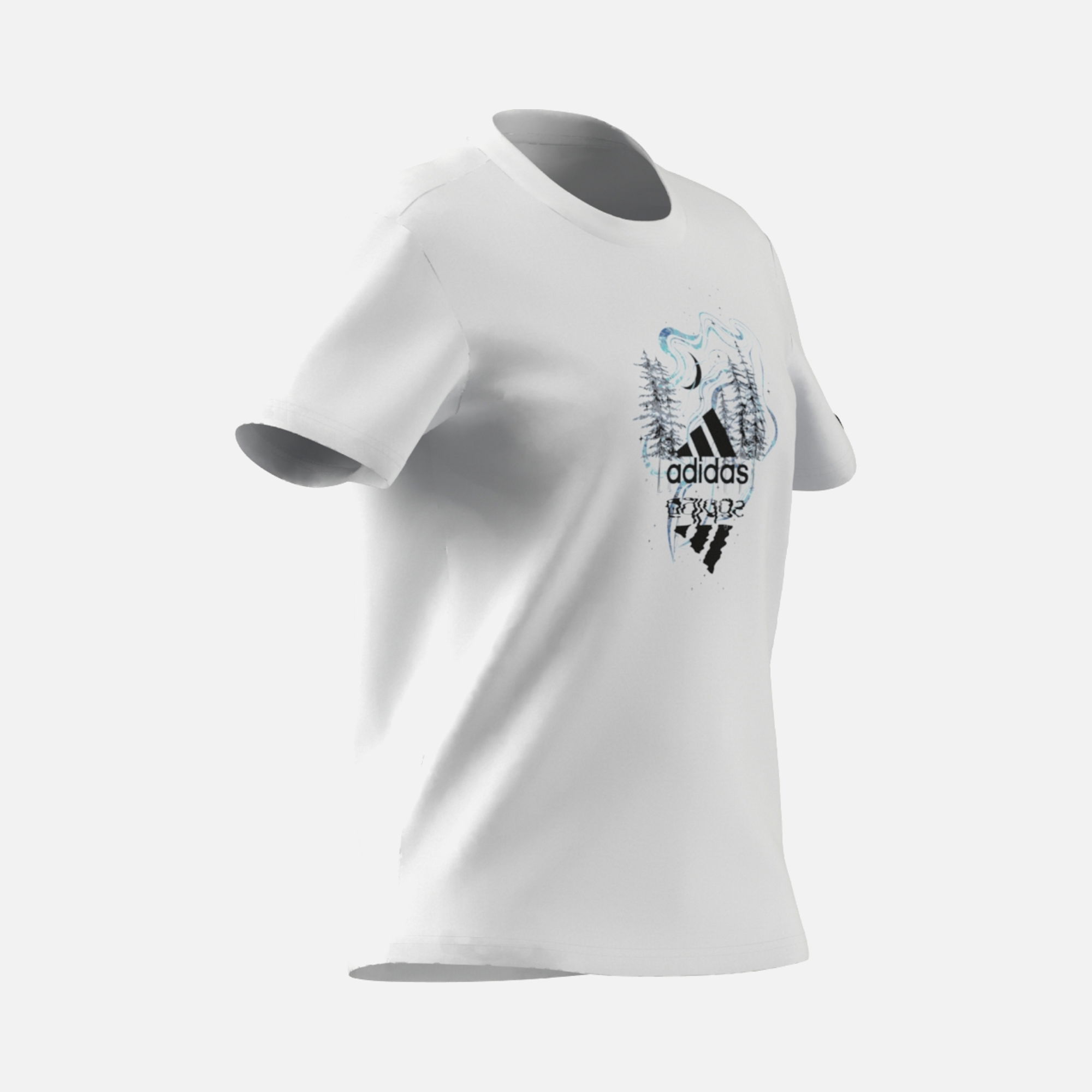 adidas Sportswear Mystic Nature Graphic Short-Sleeve Kadın Tişört