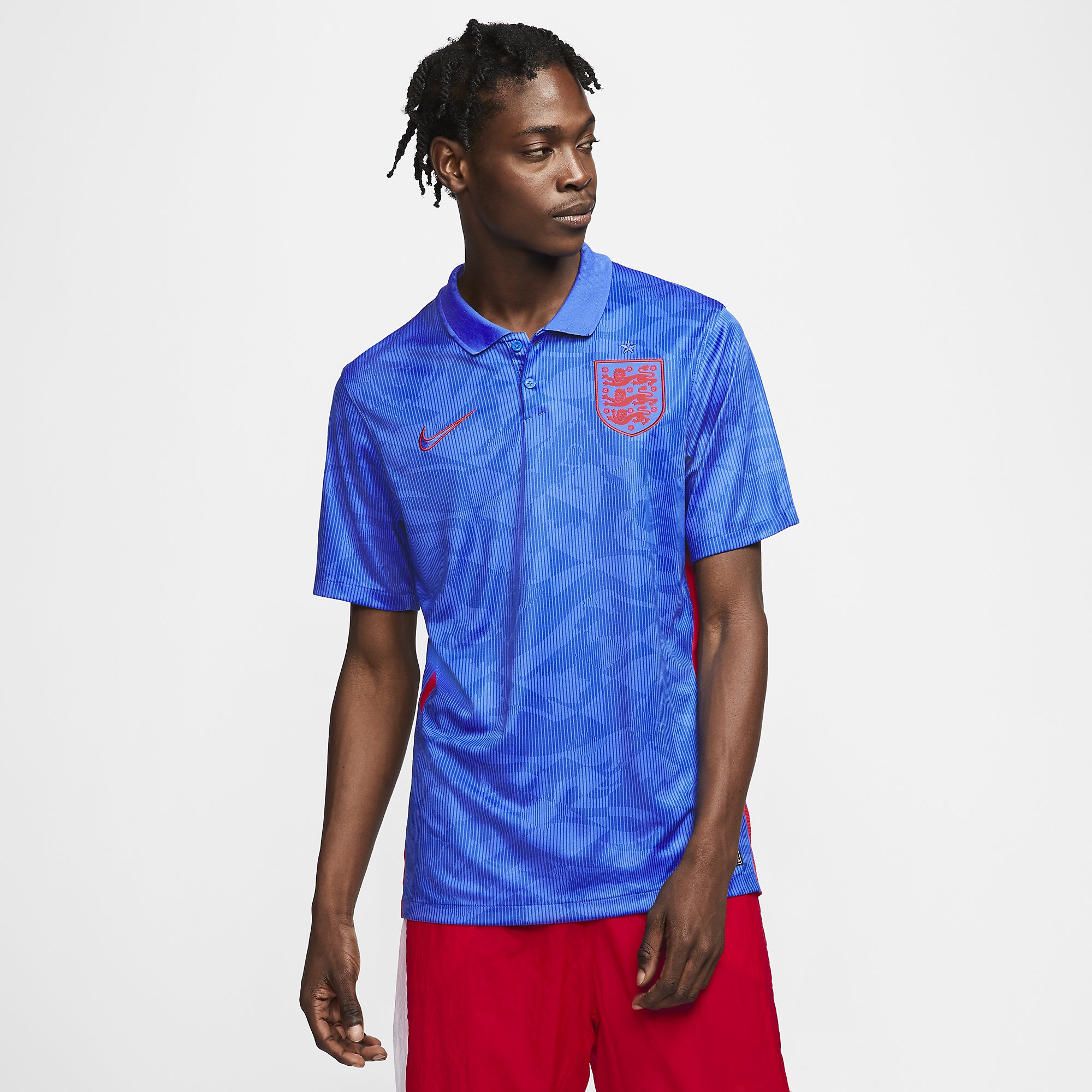 Nike England 2020-2021 Stadium Deplasman Erkek Forma