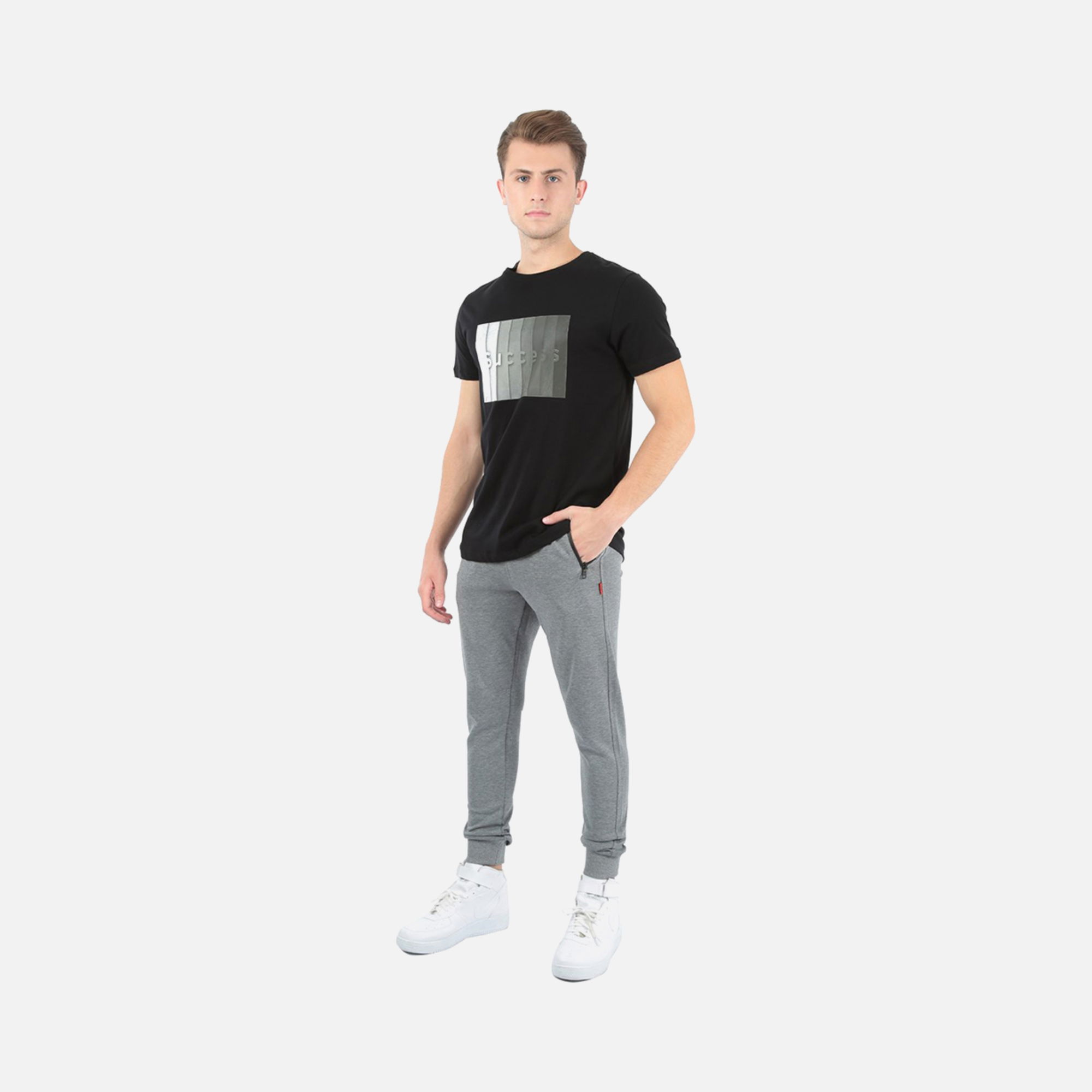 John Frank Basic Jogging Erkek Eşofman Altı