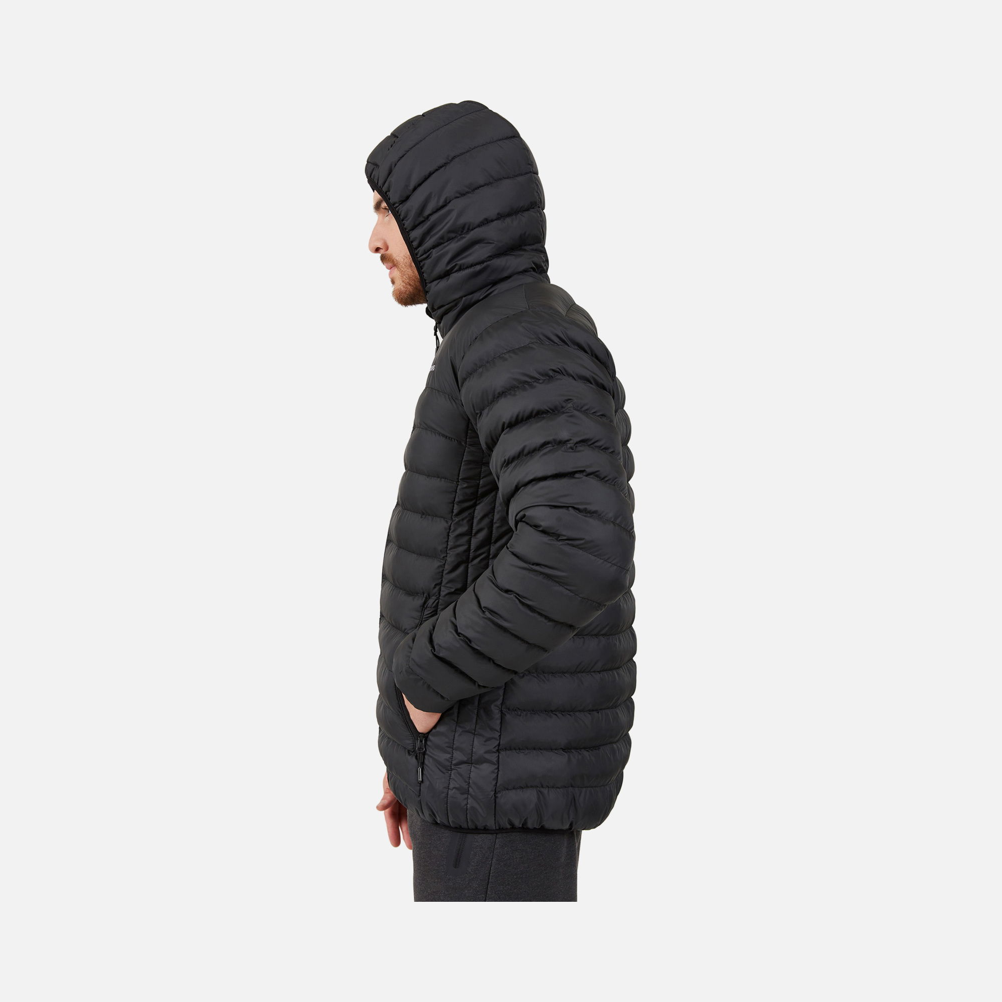 Skechers Essential Padded Lightweight Full-Zip Hoodie Erkek Mont