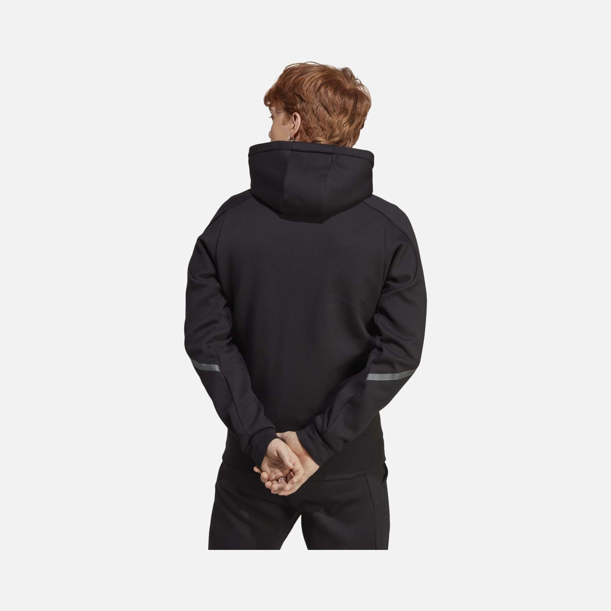 adidas Designed for Gameday Full-Zip Hoodie Training Erkek Sweatshirt