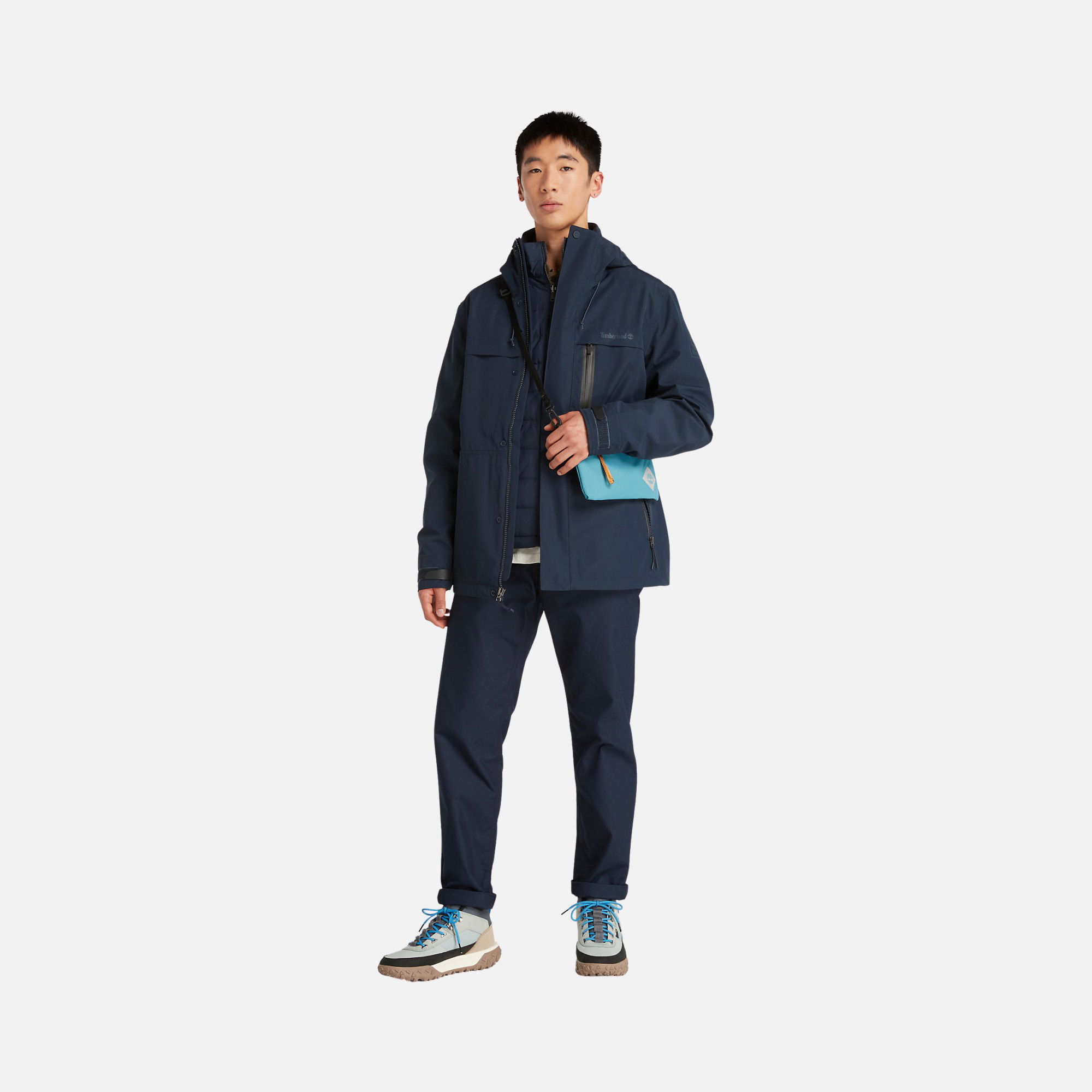 Timberland Sportswear Super Benton Wp 3in1 Full-Zip Hoodie Erkek Ceket