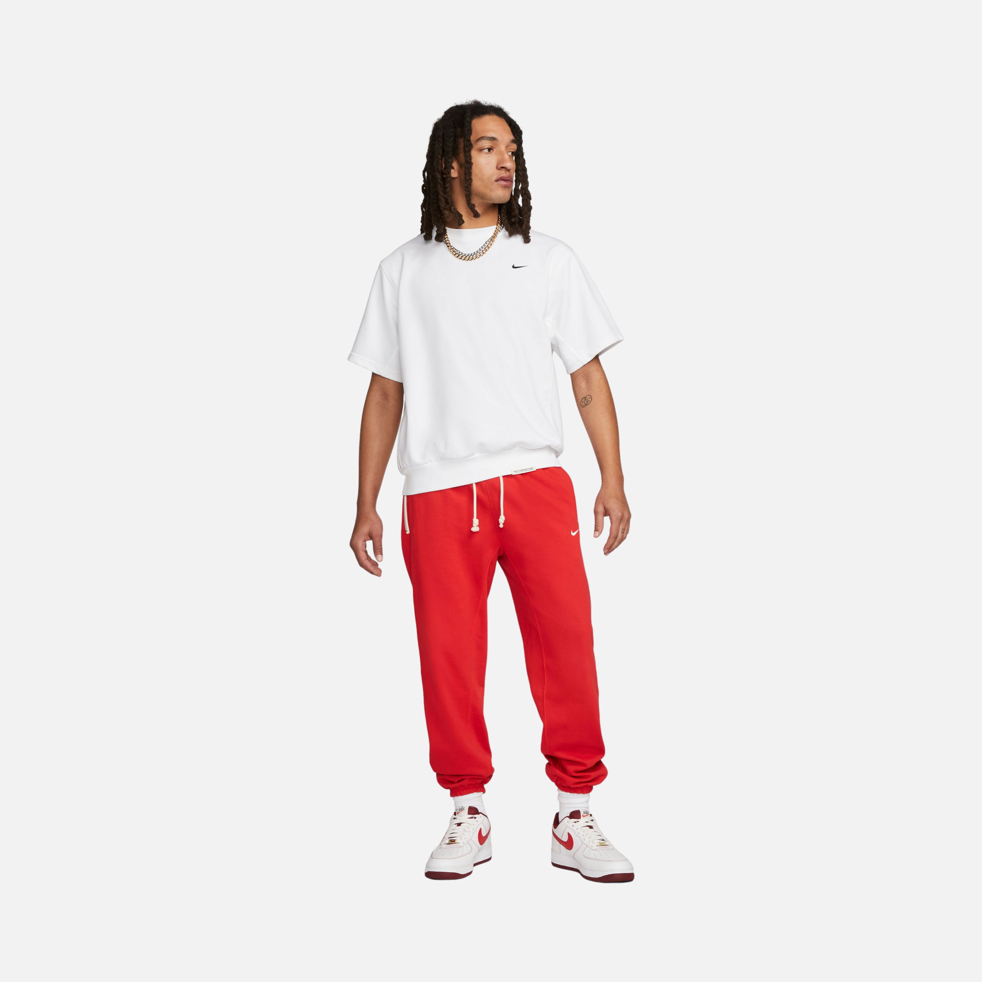 Nike Dri-Fit Standard Issue Seasonal Basketball Short-Sleeve Erkek Sweatshirt