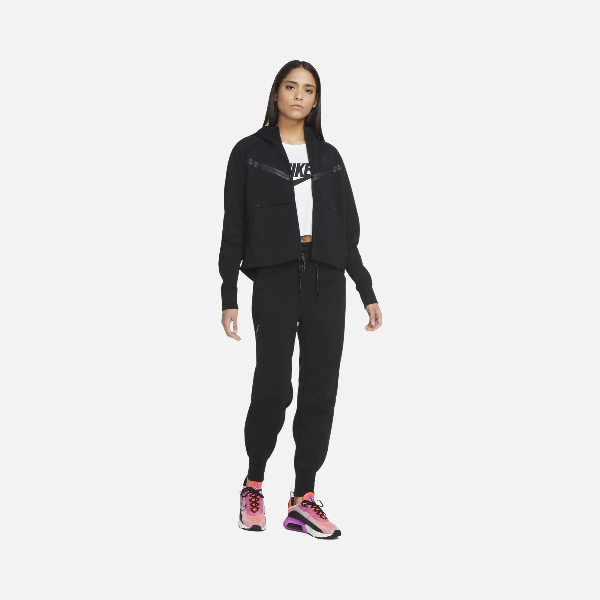 Nike Sportswear Tech Fleece Windrunner Full-Zip Hoodie Kadın Sweatshirt