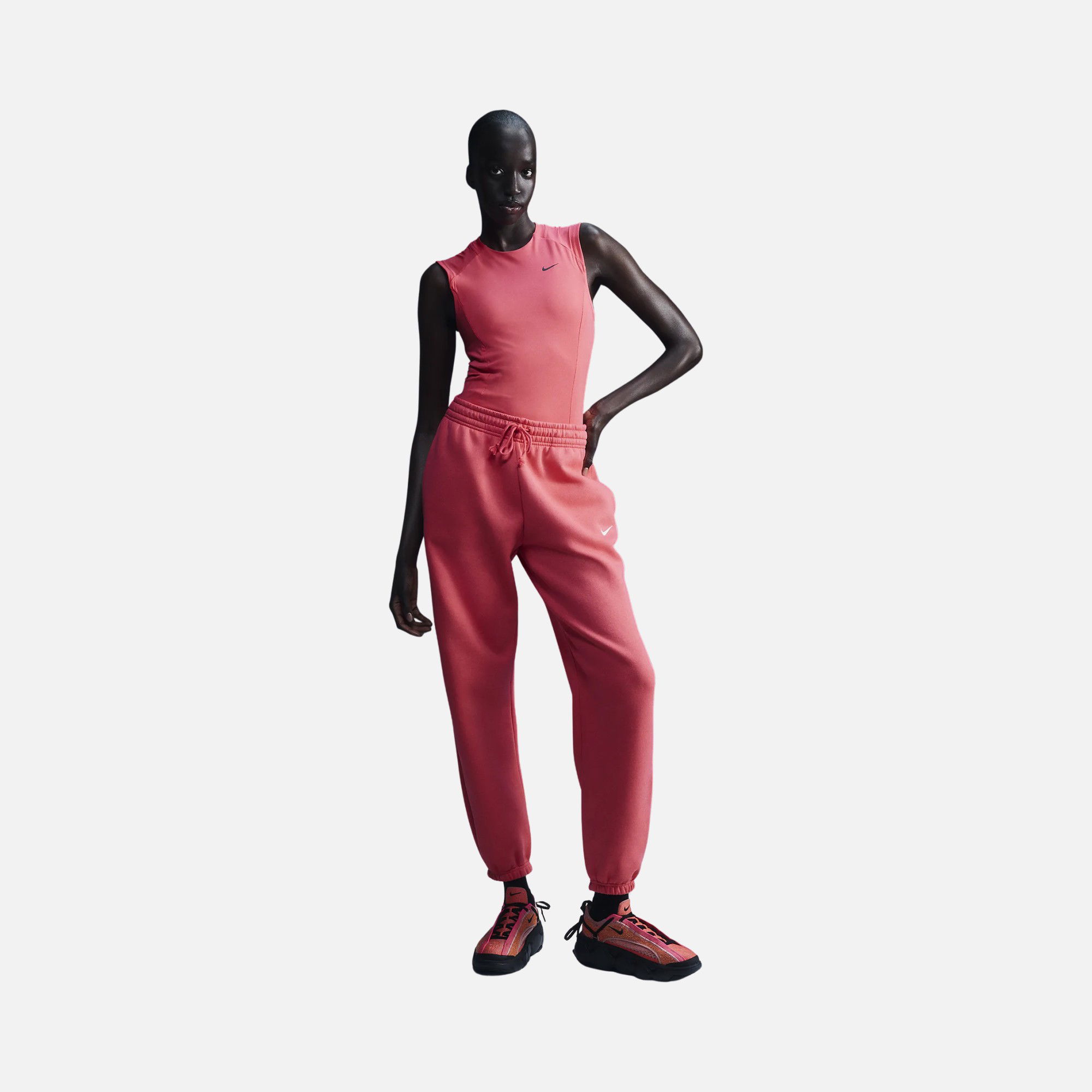Nike Sportswear Phoenix Fleece High-Waisted Oversized Kadın Eşofman Altı