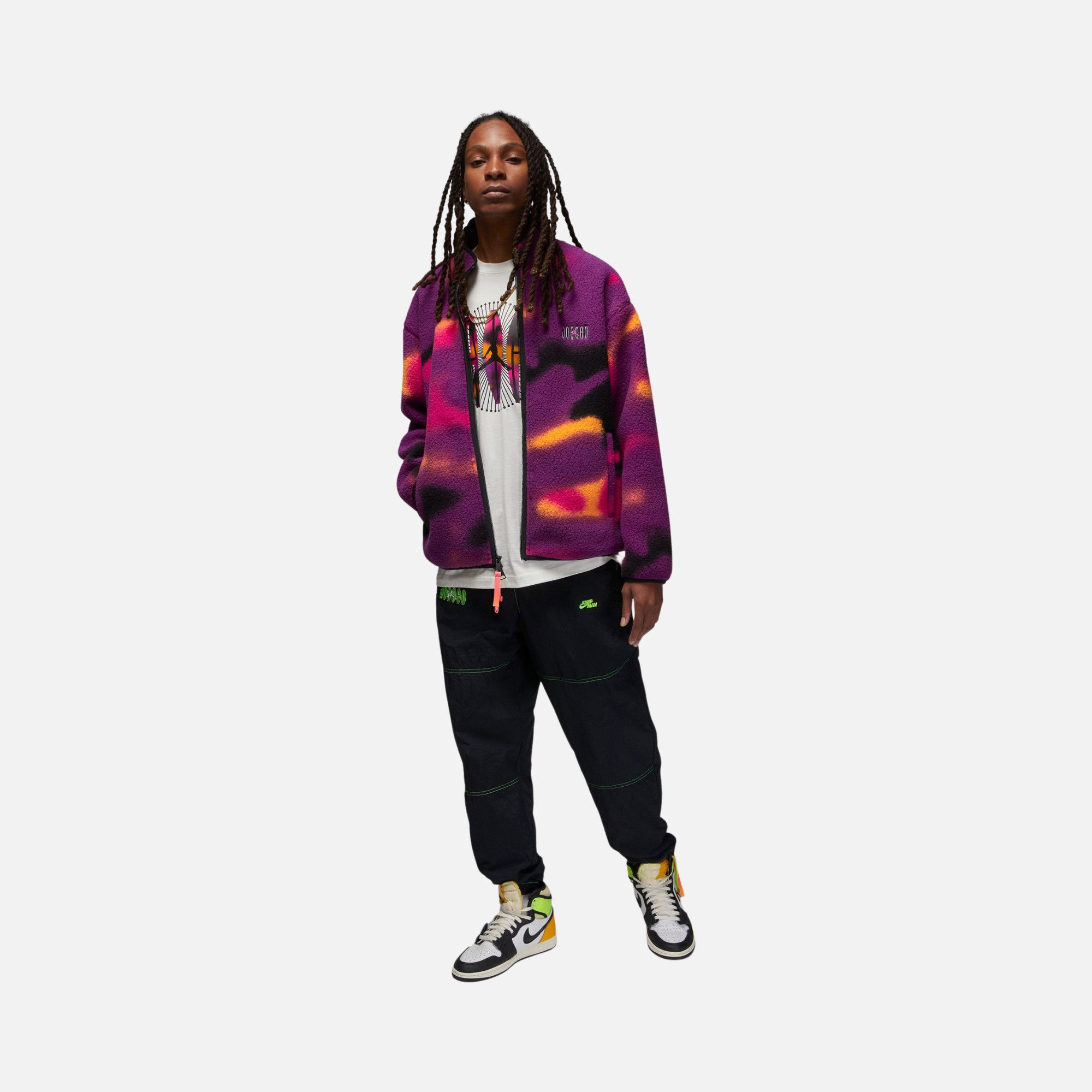 Nike Jordan Flight MVP Statement Fleece Full-Zip Erkek Ceket